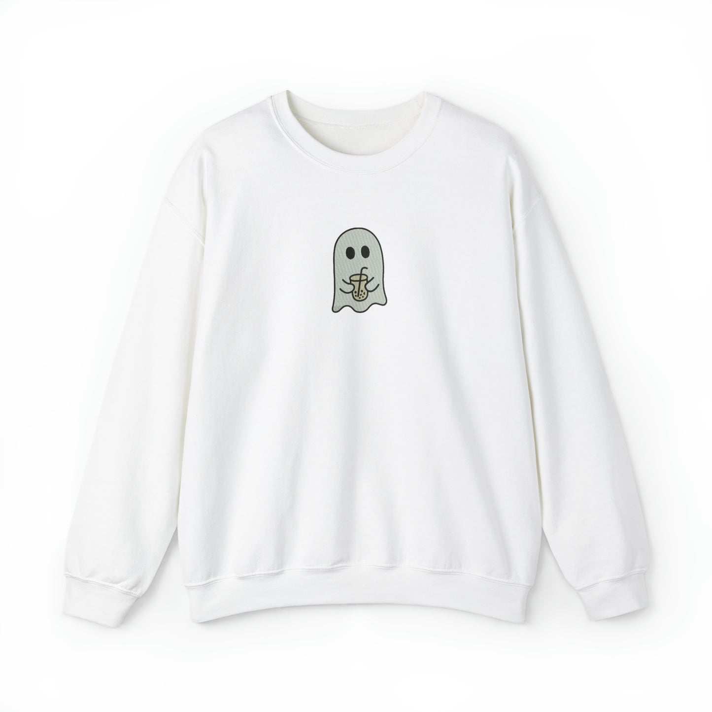 Custom Drinking Ghost Crewneck