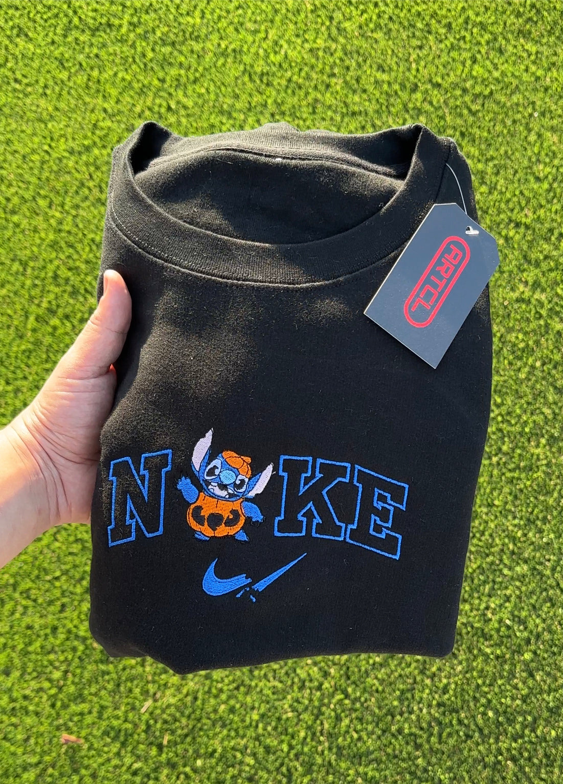 Custom Pumpkin Stitch Hoodie