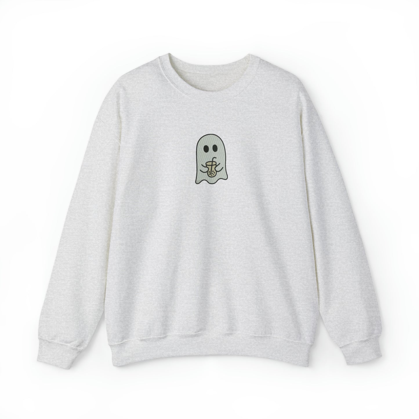 Custom Drinking Ghost Crewneck