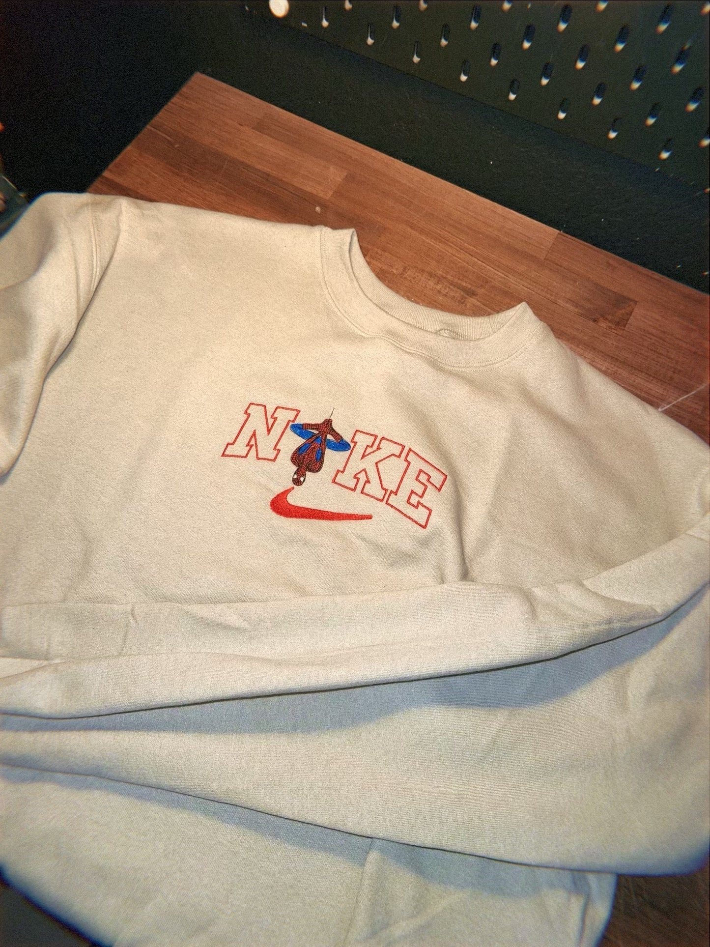 Custom Spider-man Crewneck