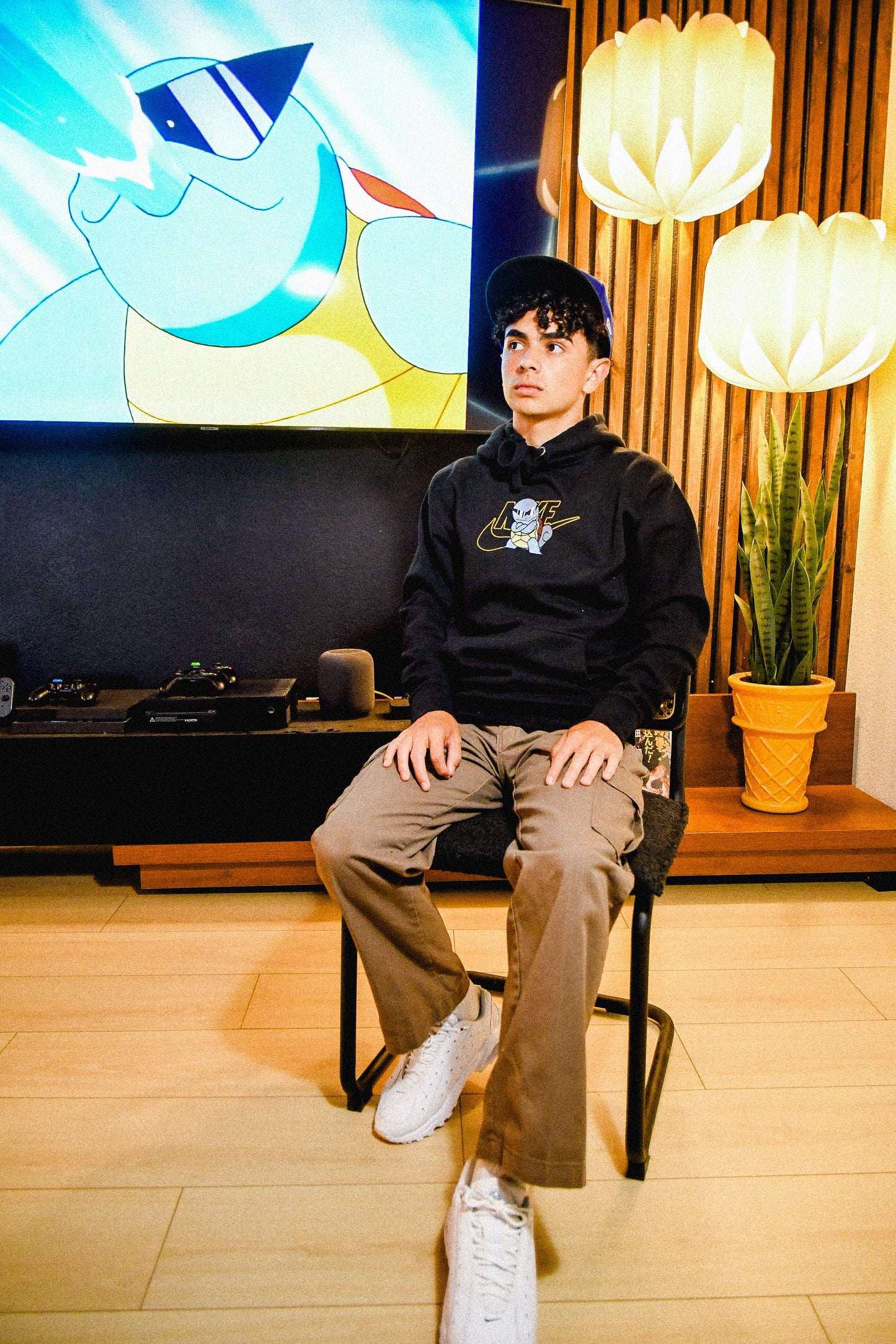 Custom Nike Squritle Squad Crewneck