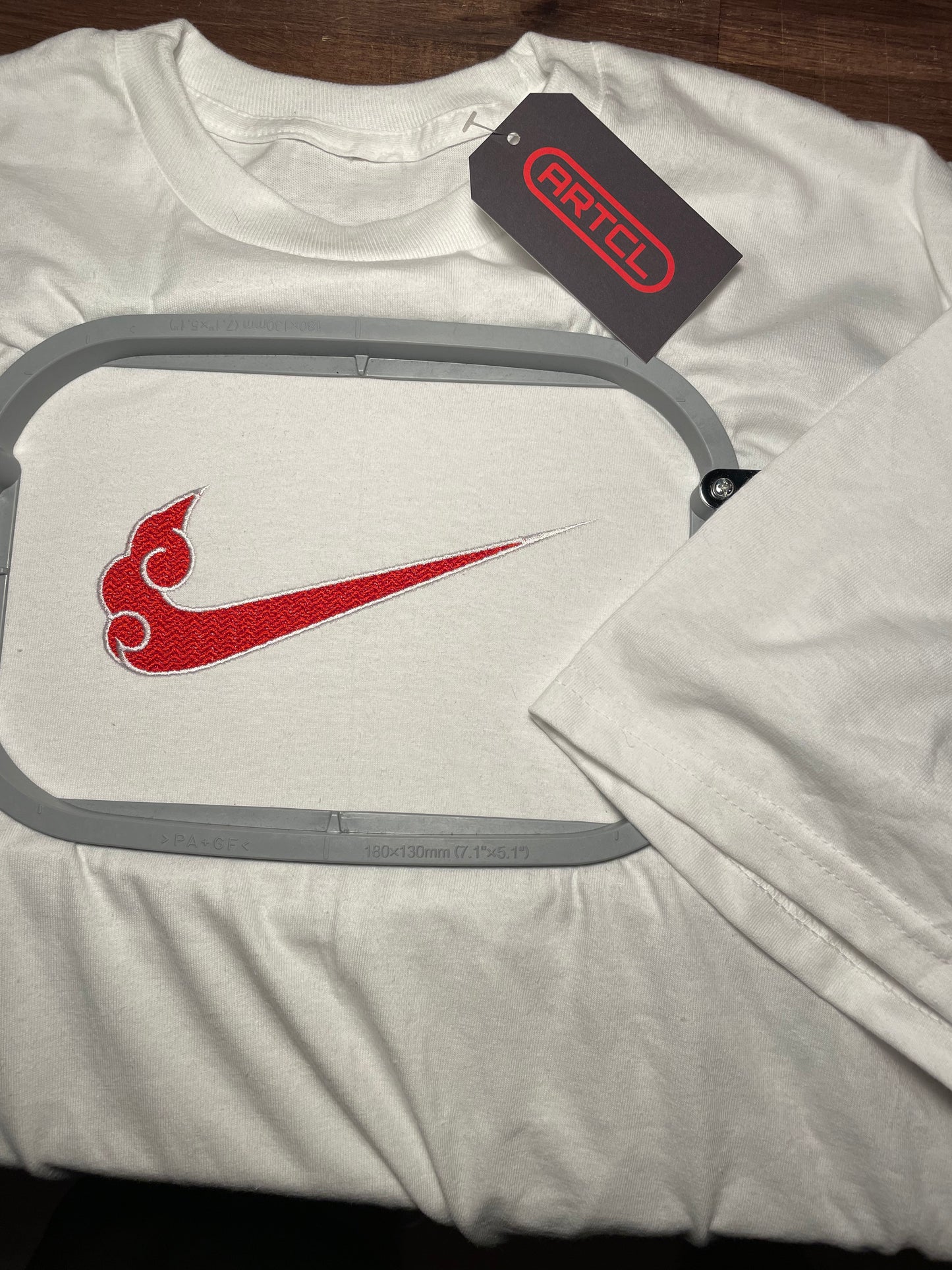 Custom Akatsuki Swoosh Tee