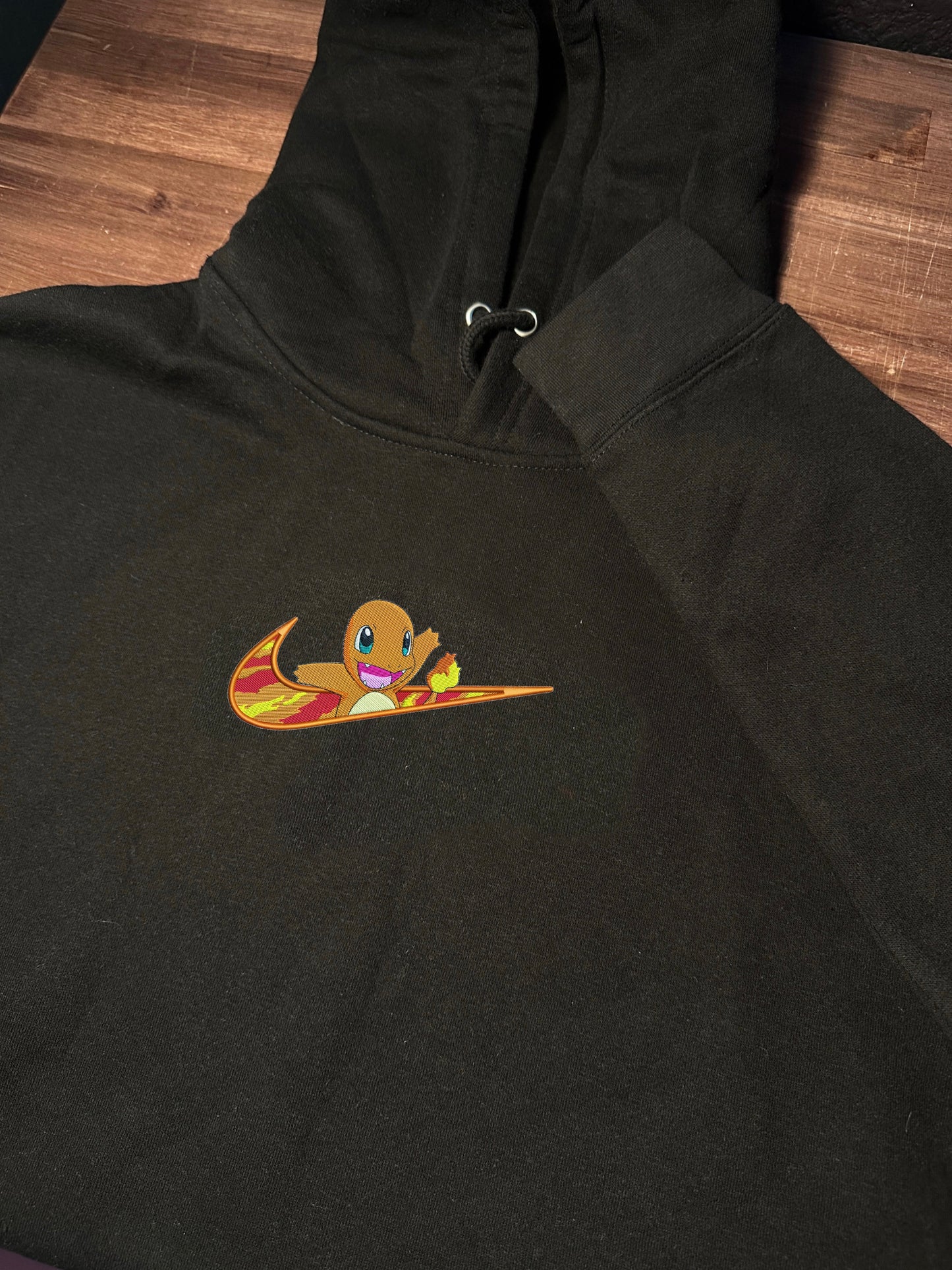 Custom Charmander Swoosh Hoodie