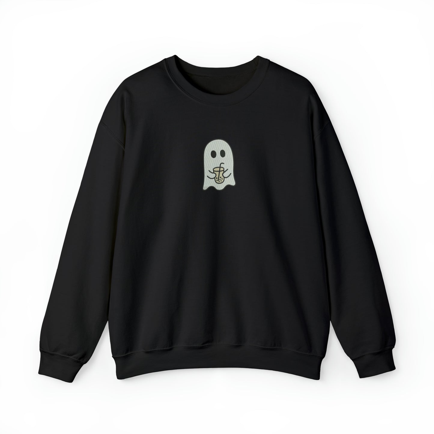 Custom Drinking Ghost Crewneck