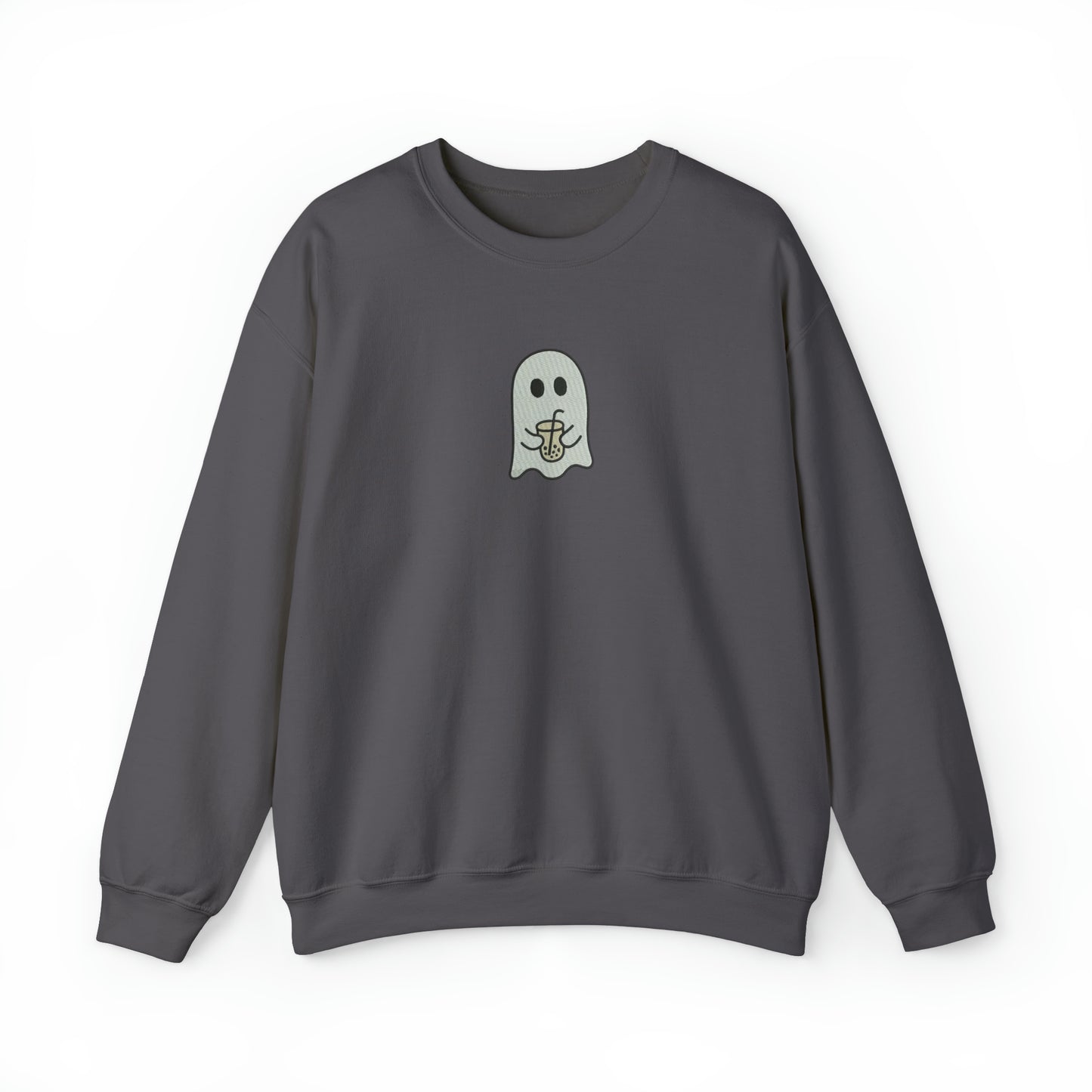 Custom Drinking Ghost Crewneck