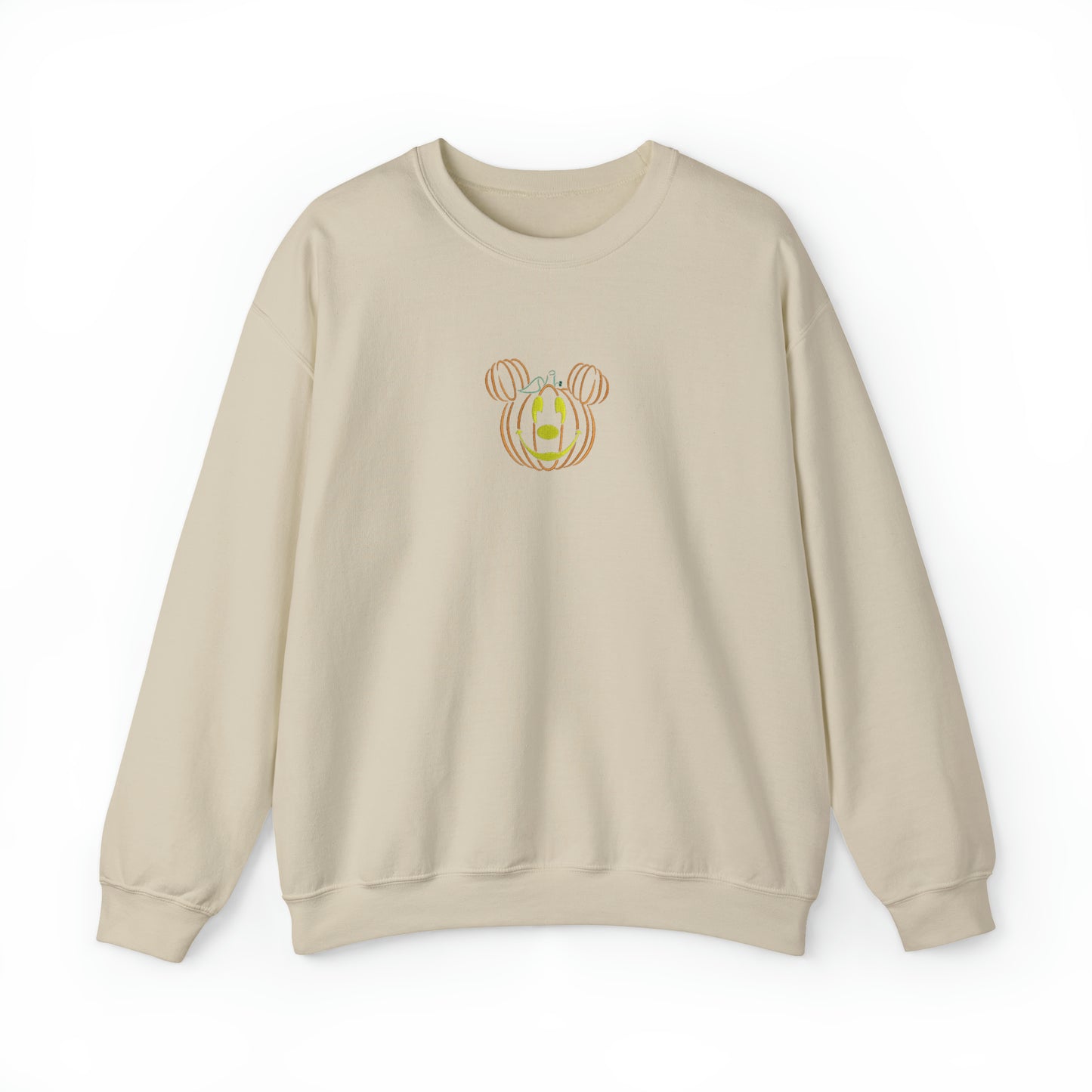 Custom Mickey Pumpkin Crewneck