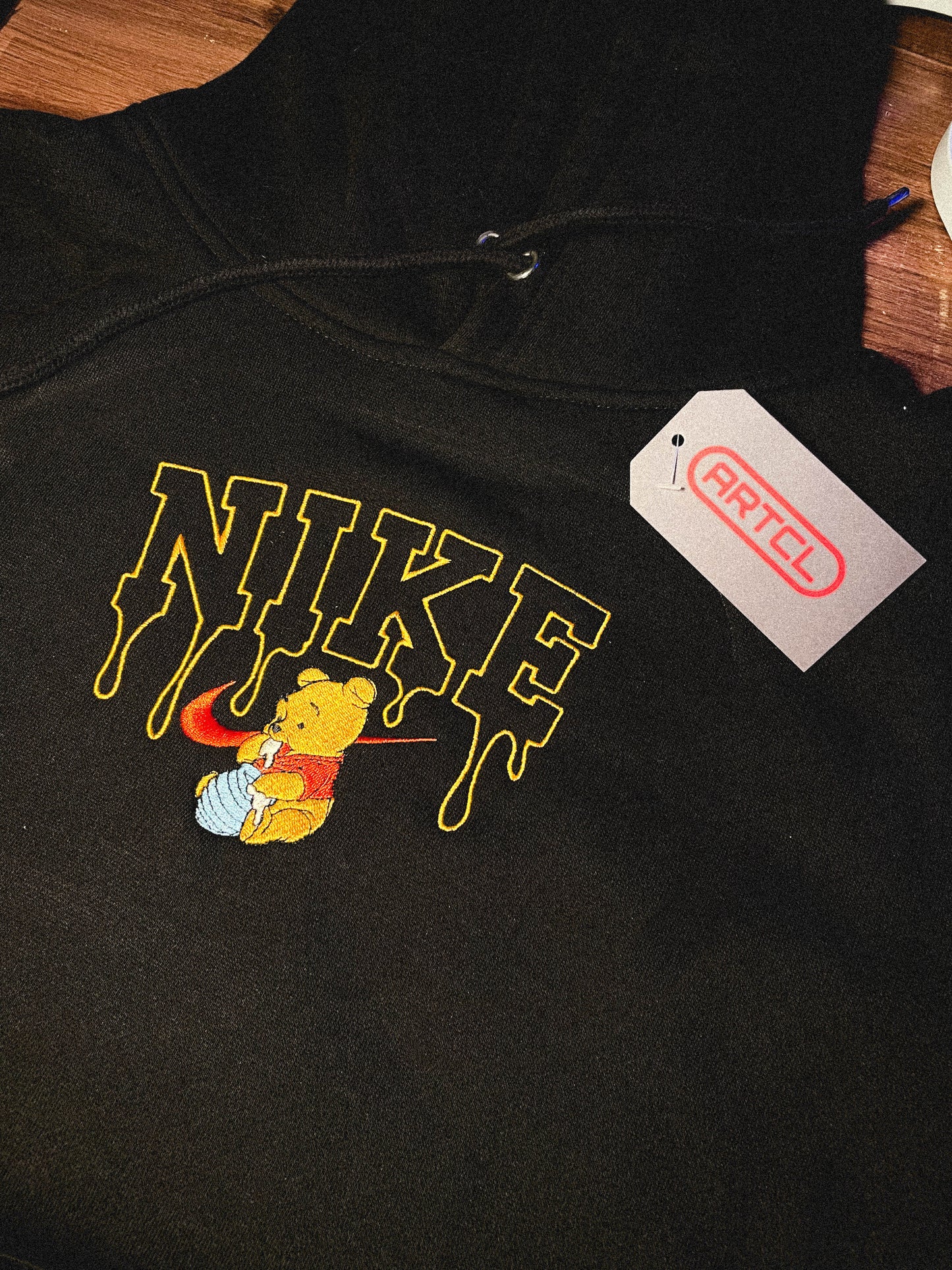 Custom Pooh Bear Hoodie