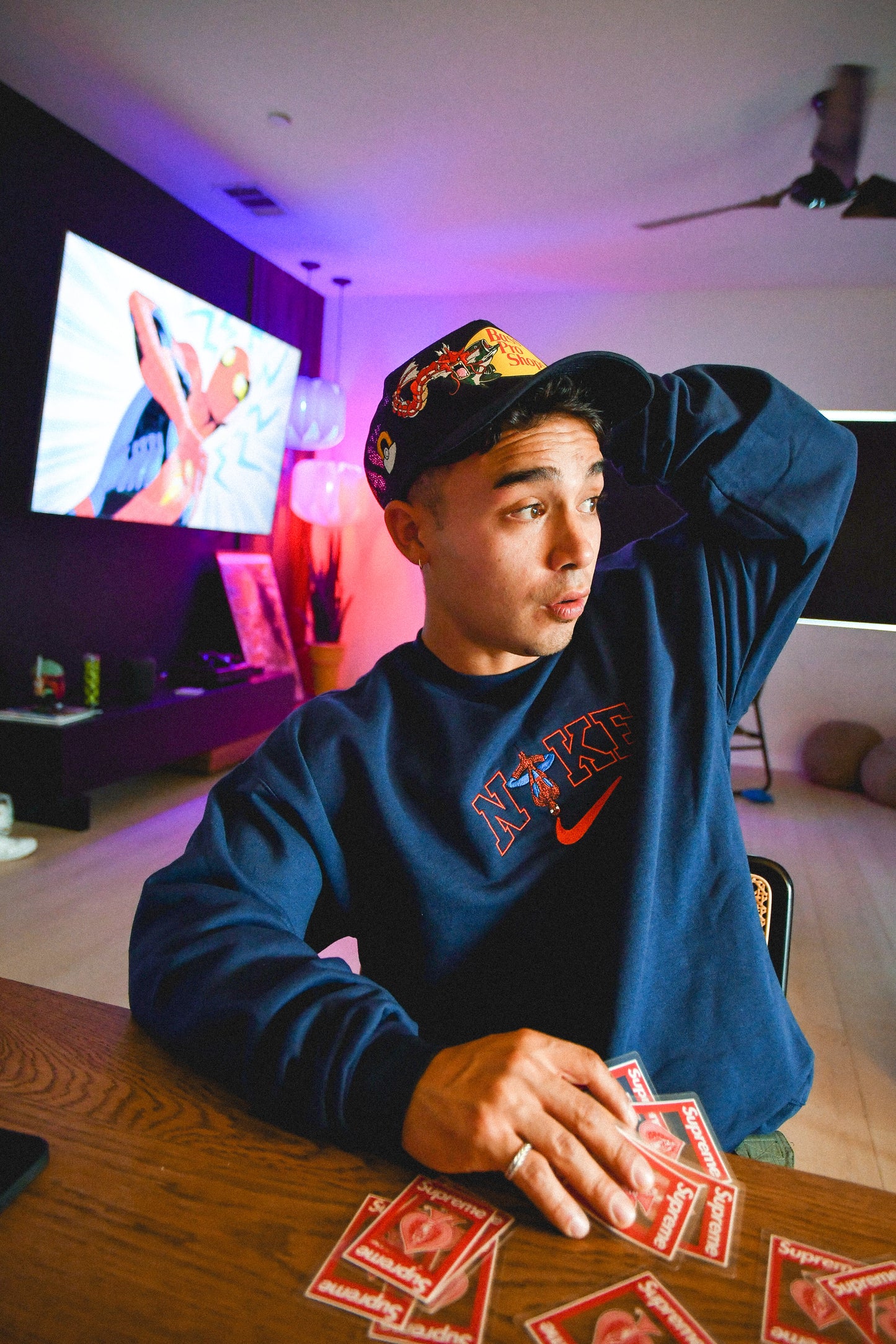 Custom Spider-man Crewneck