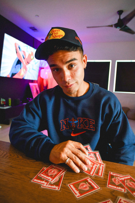 Custom Spider-man Crewneck