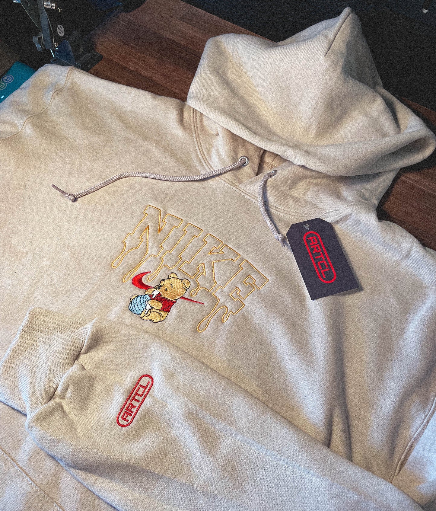 Custom Pooh Bear Hoodie