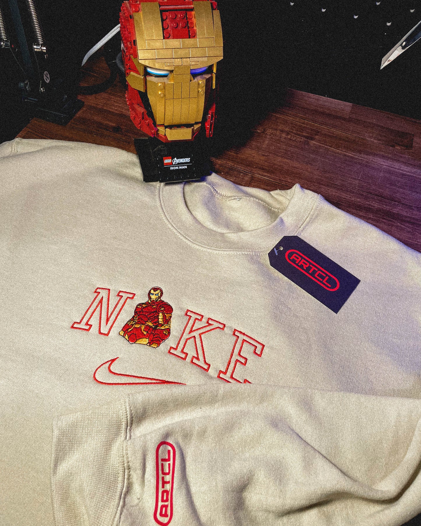 Custom Iron-Man Hoodie