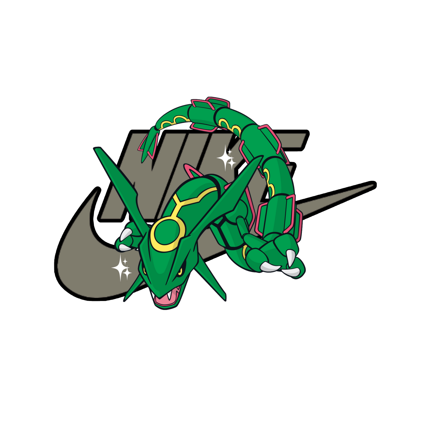 Custom Nike Rayquaza Hoodie