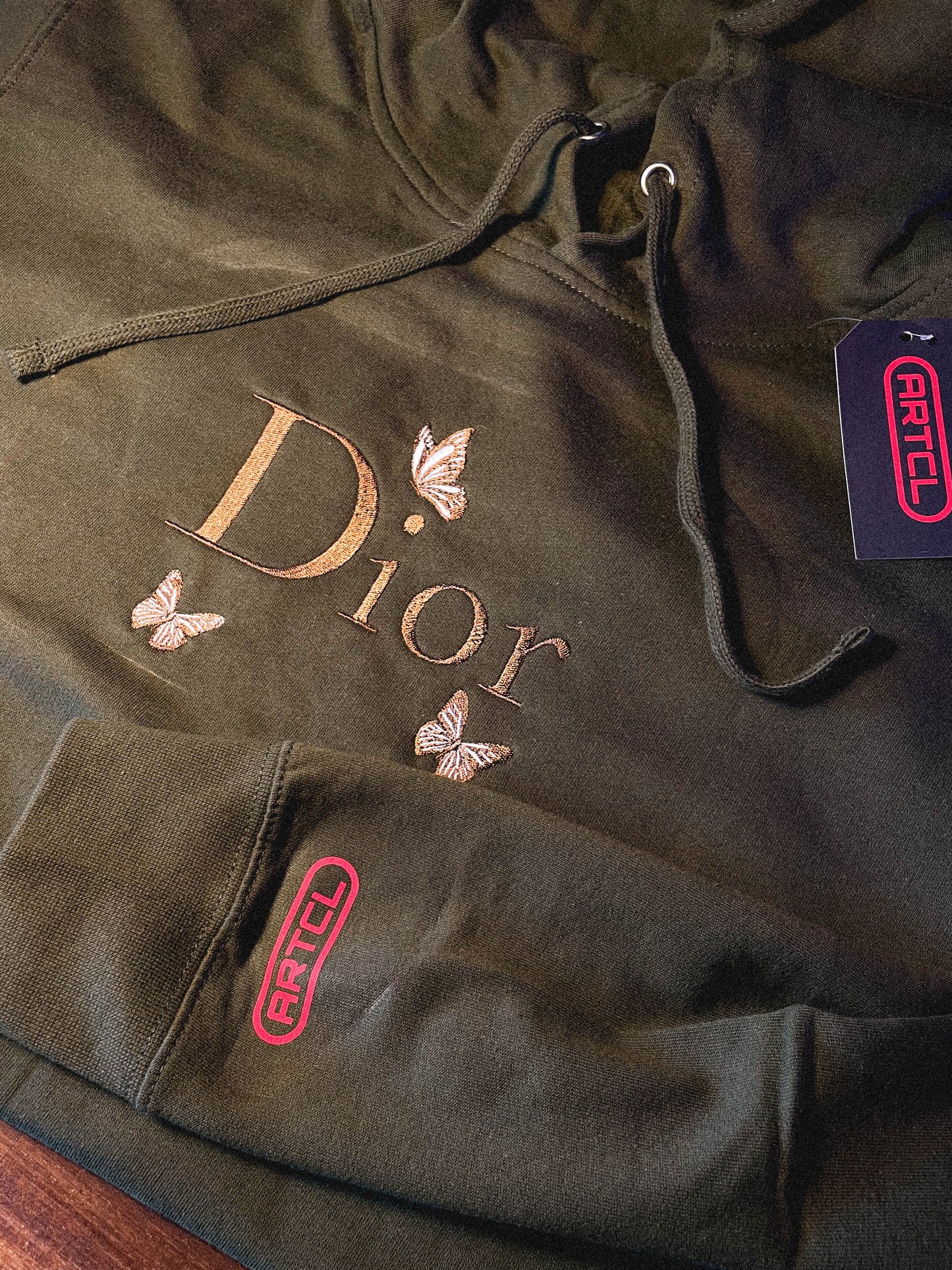 Custom D Butterfly Hoodie