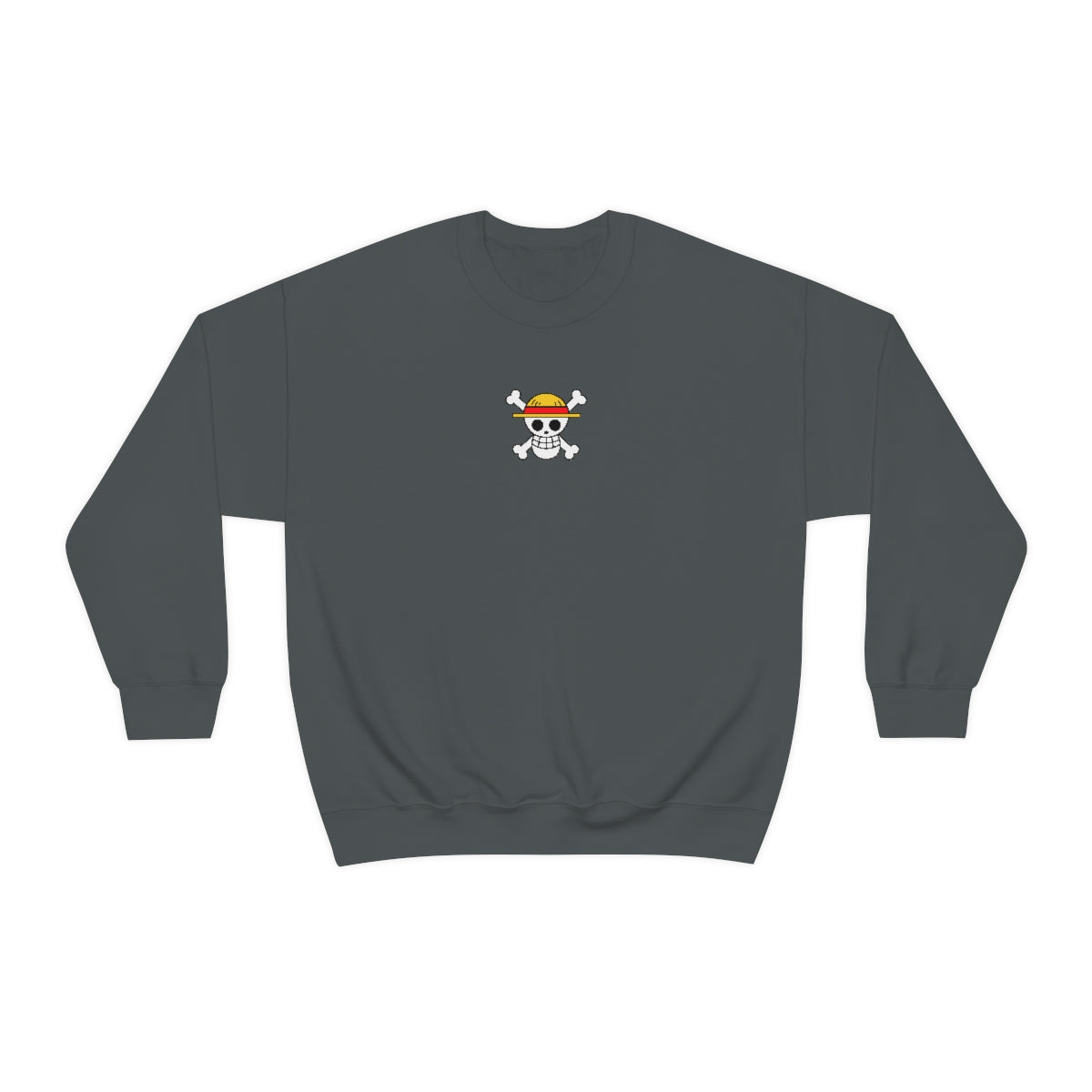Custom One Piece Skull Crewneck