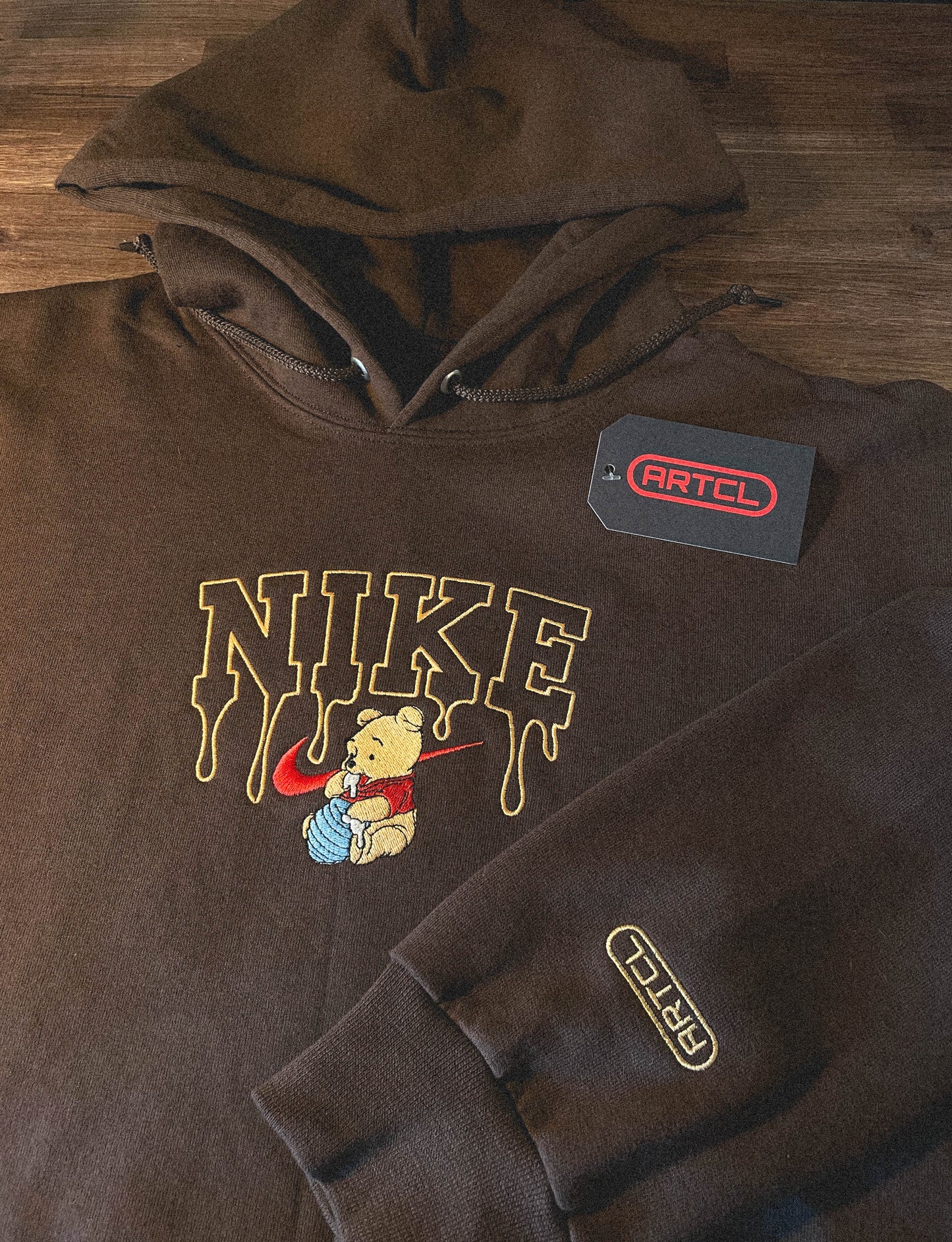 Custom Pooh Bear Hoodie