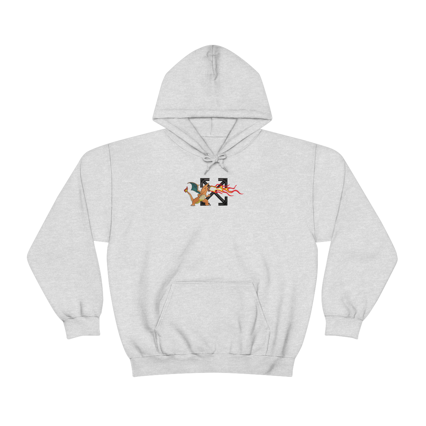 Custom Off White Charizard Hoodie