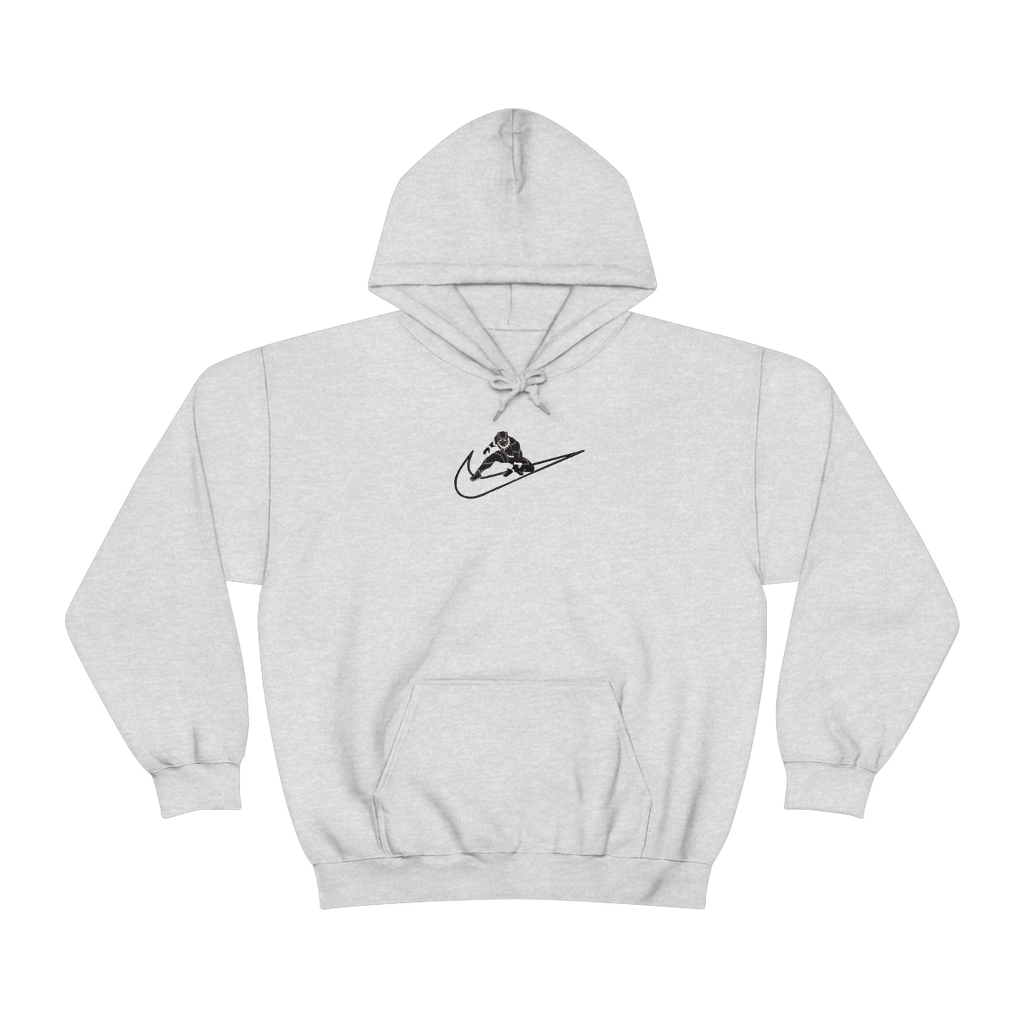 Custom Black Panther Swoosh Hoodie