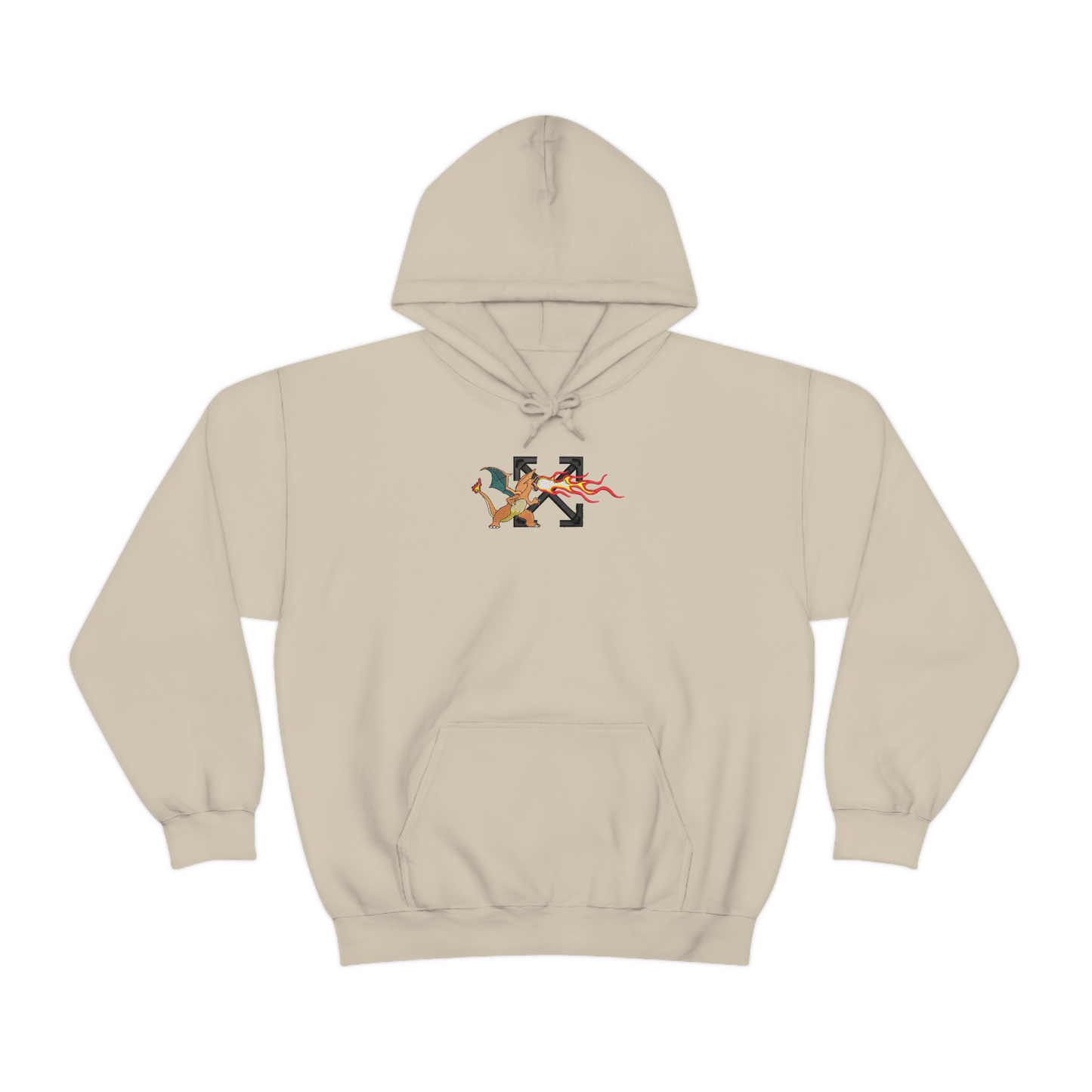 Custom Off White Charizard Hoodie