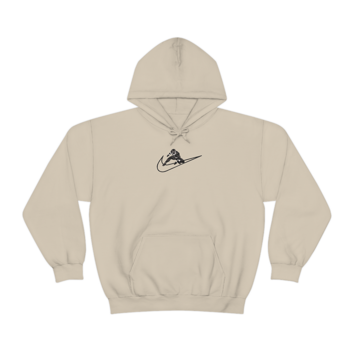 Custom Black Panther Swoosh Hoodie