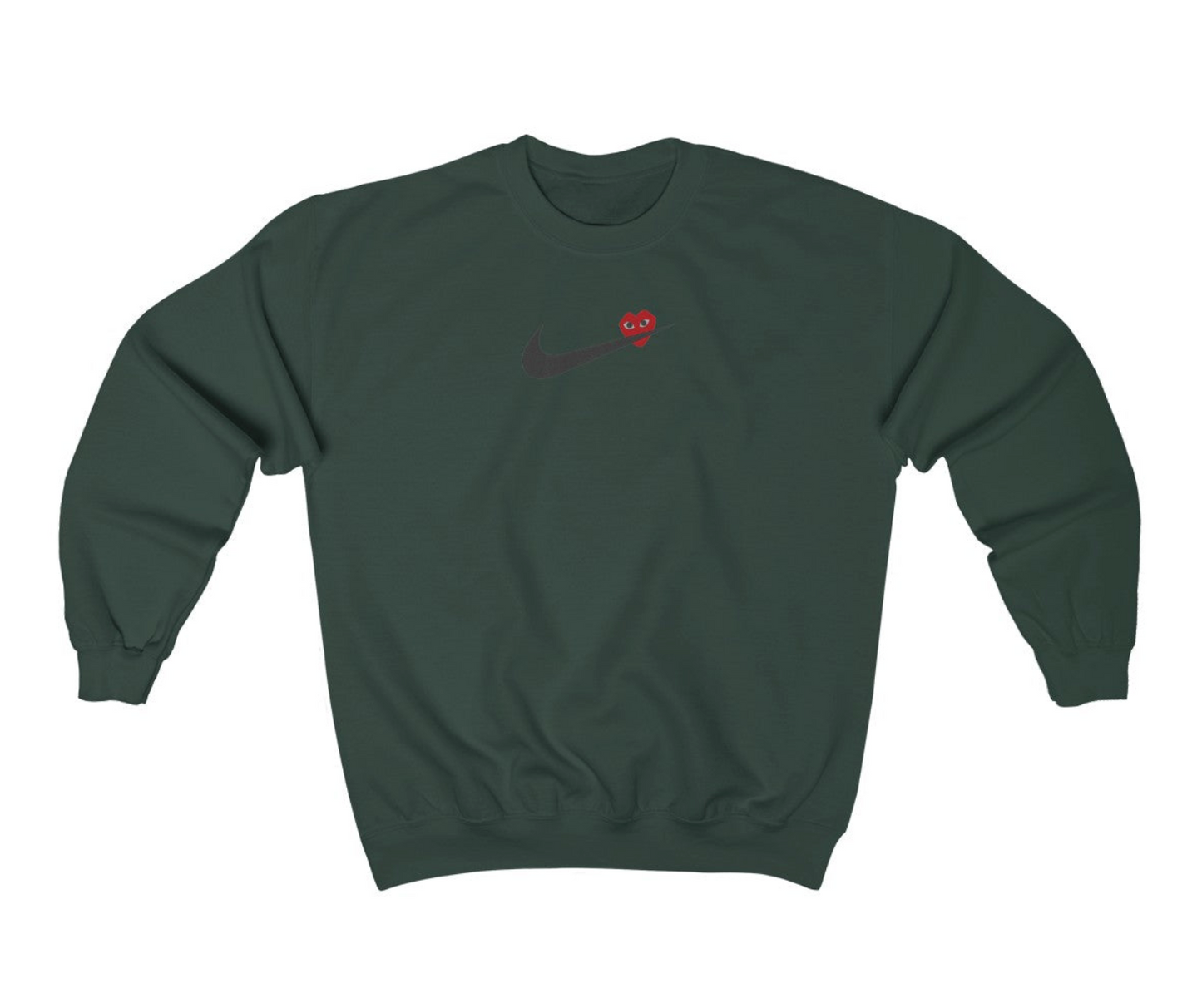 Custom Swoosh CDG Crewneck