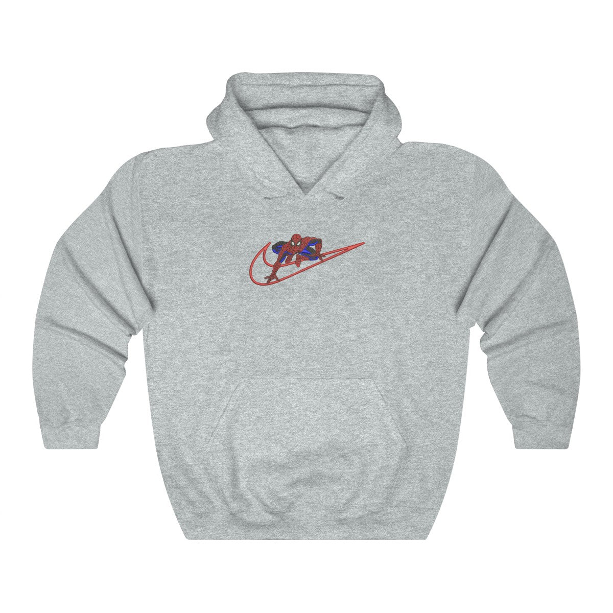 Custom Spiderman Swoosh Hoodie