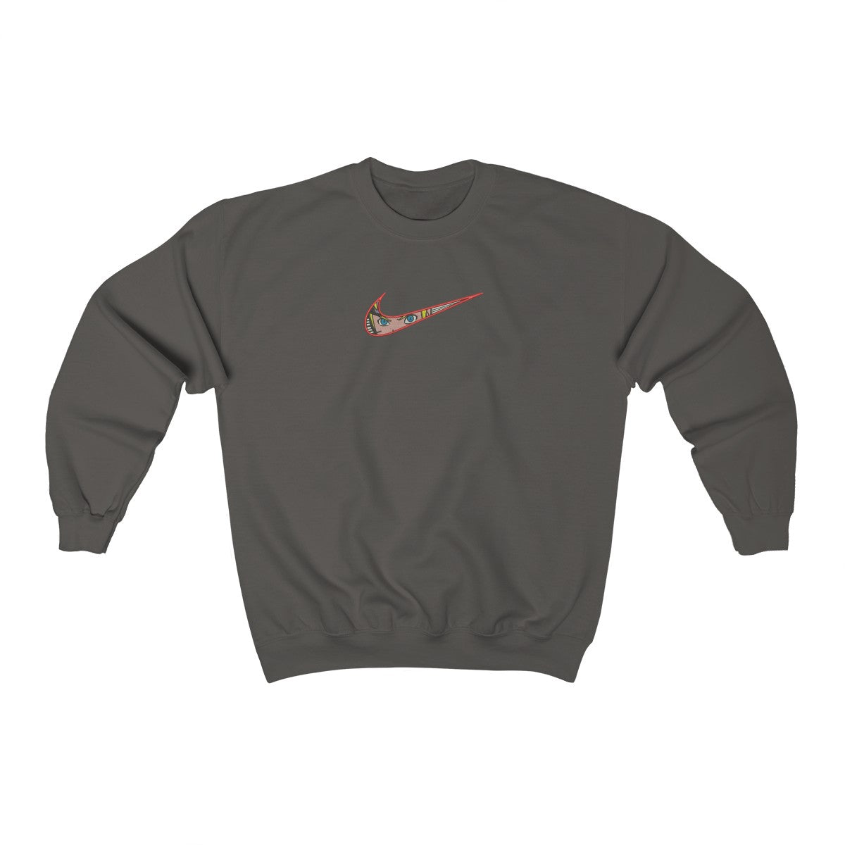 Custom Naruto Swoosh Crewneck