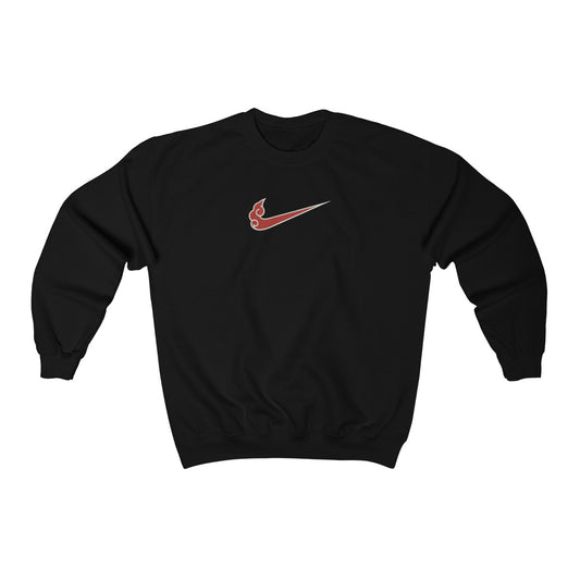 Custom Akatsuki Swoosh Crewneck