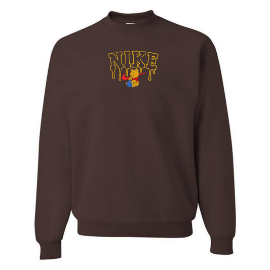 Custom Pooh Bear Crewneck