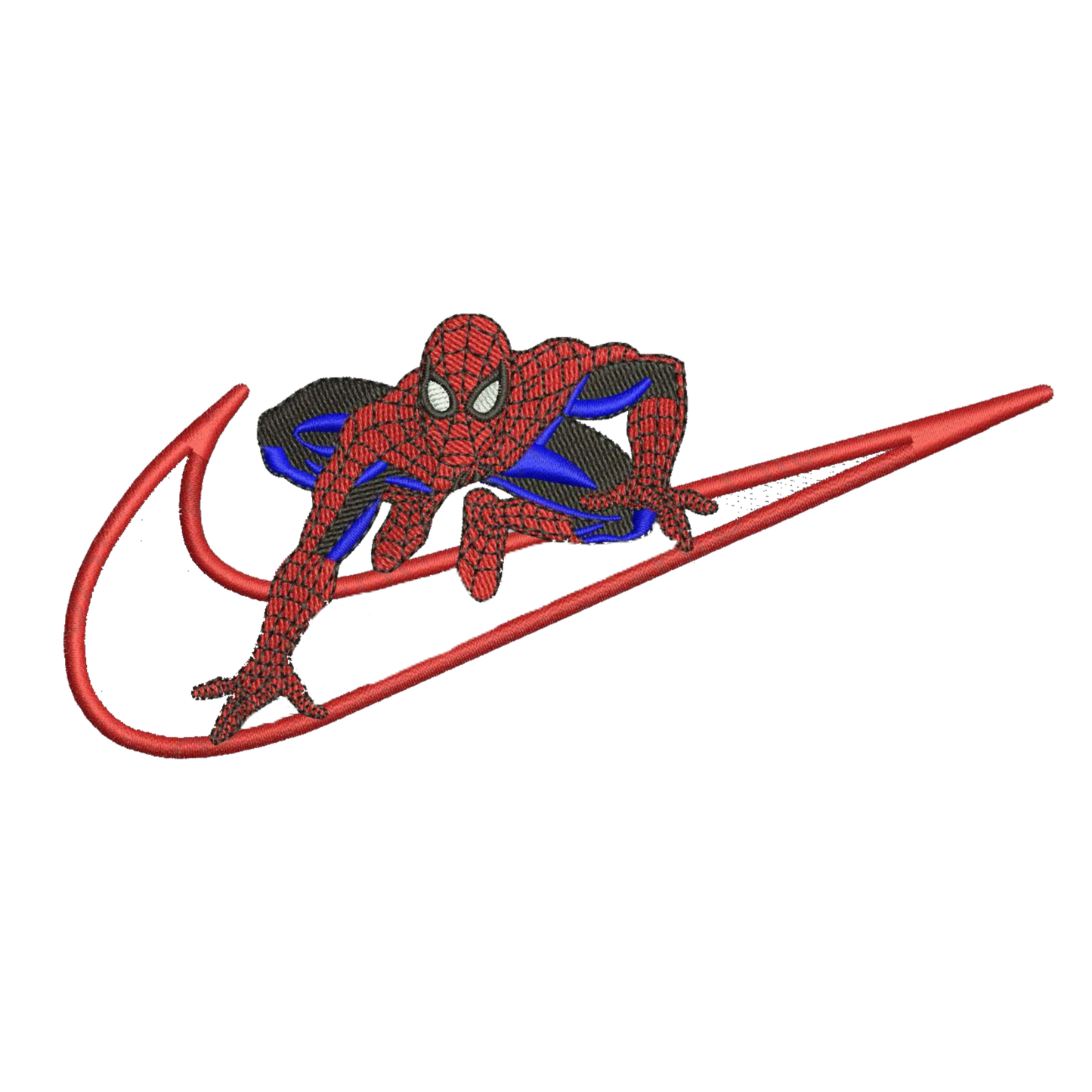 Custom Spiderman Swoosh Crewneck