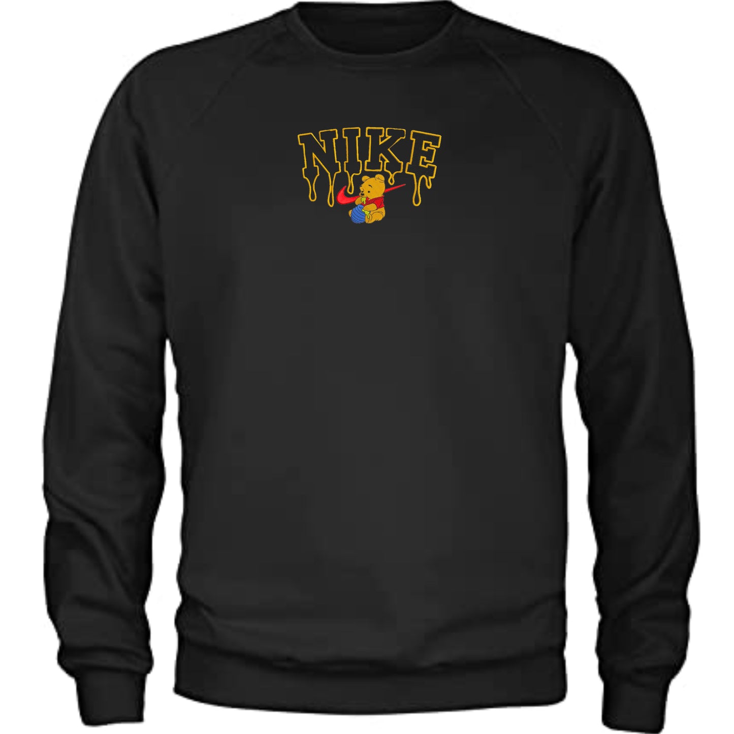 Custom Pooh Bear Crewneck