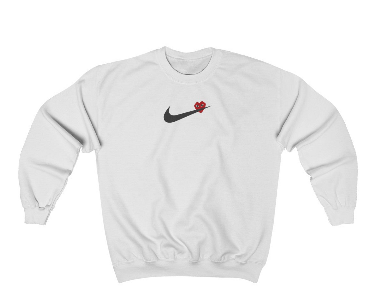 Custom Swoosh CDG Crewneck