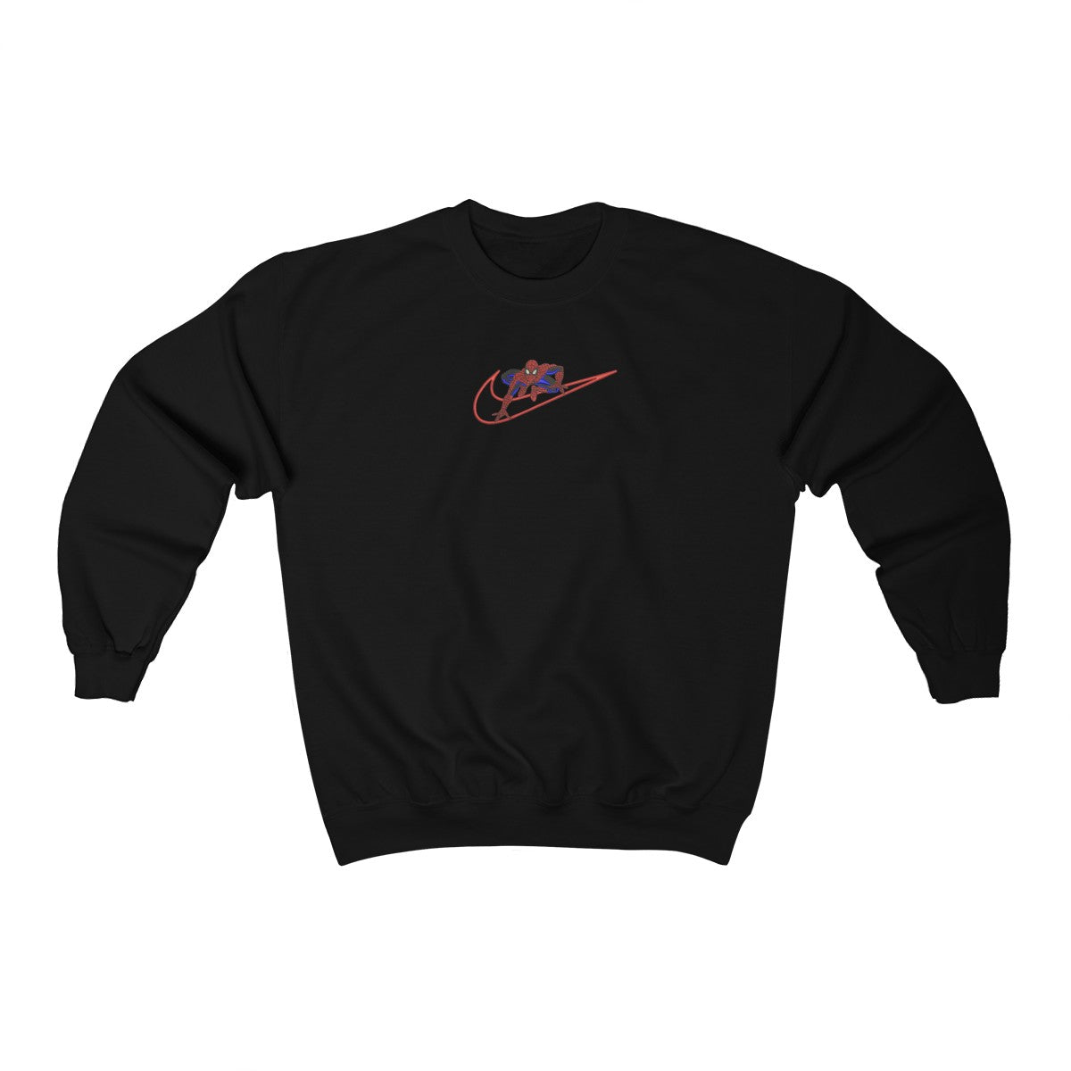Custom Spiderman Swoosh Crewneck