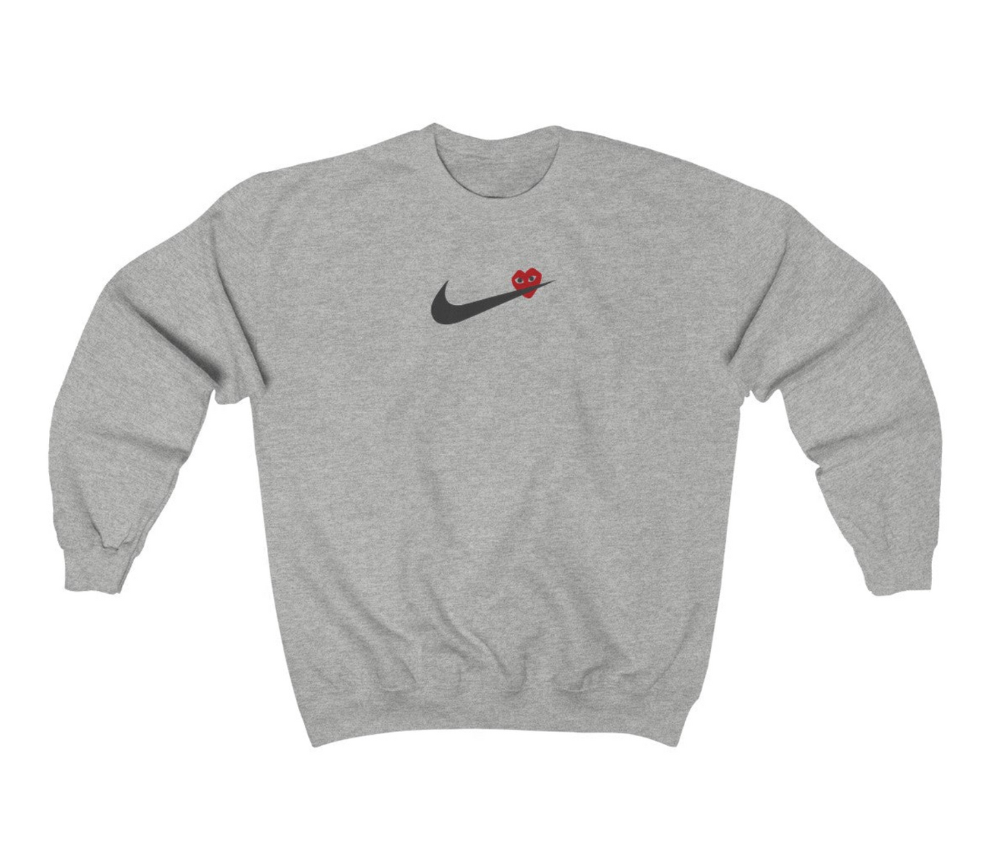Custom Swoosh CDG Crewneck