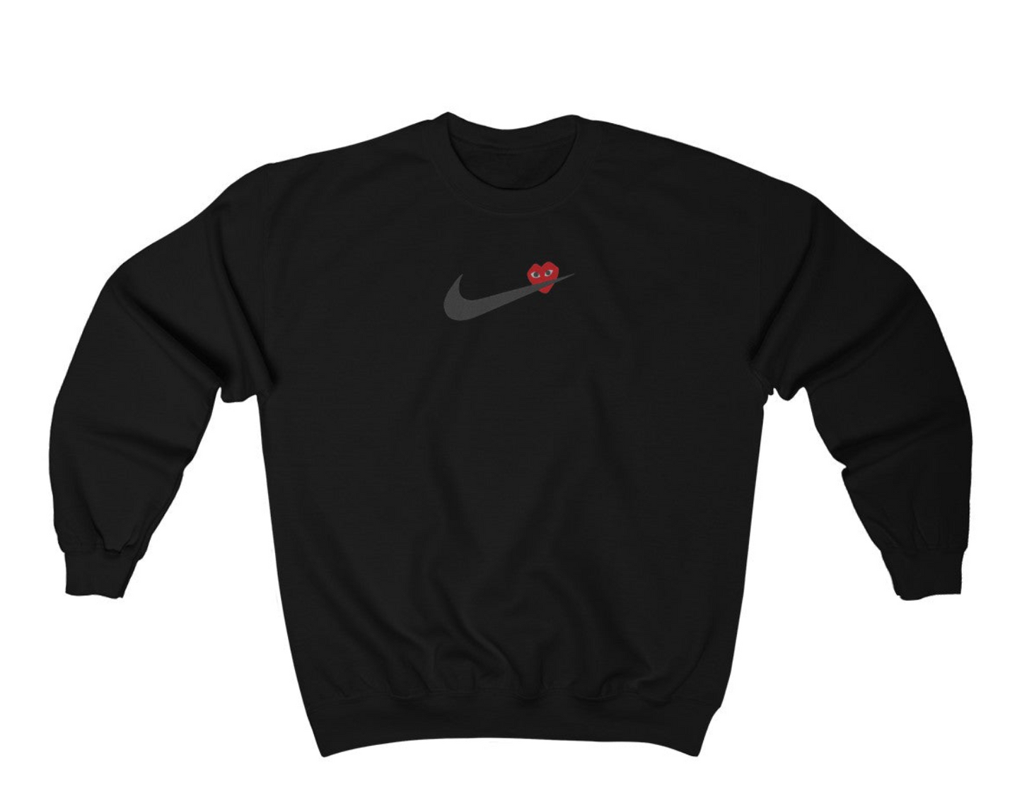 Custom Swoosh CDG Crewneck