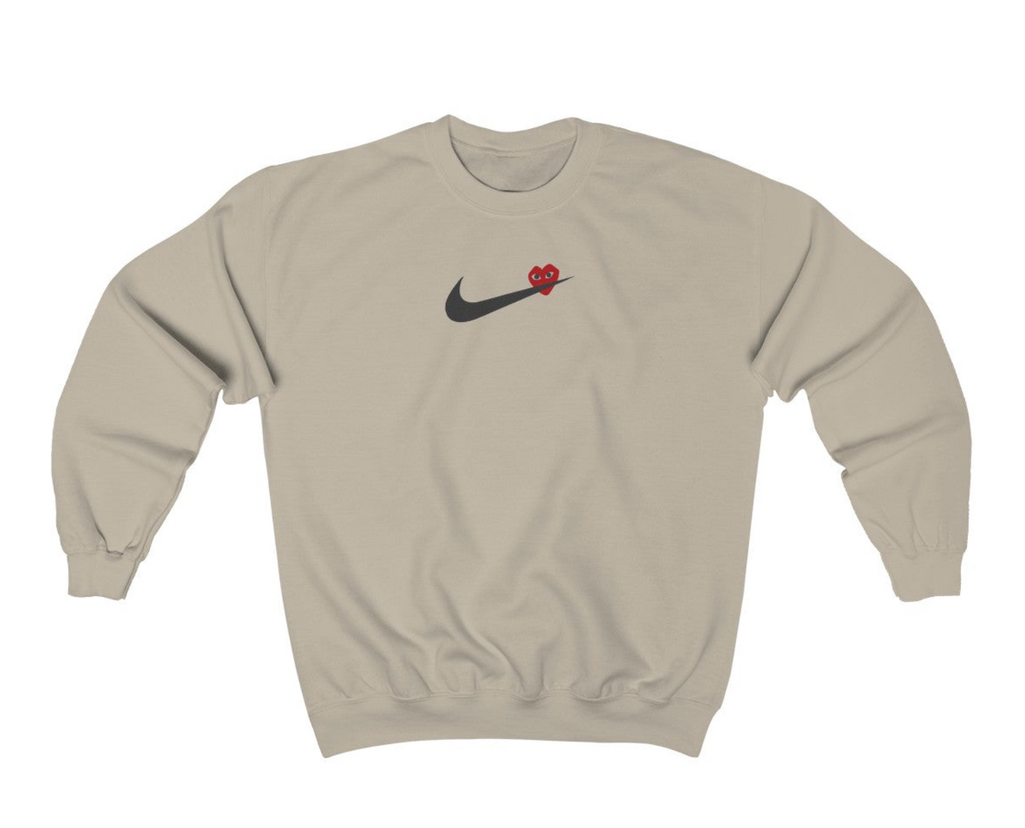Custom Swoosh CDG Crewneck