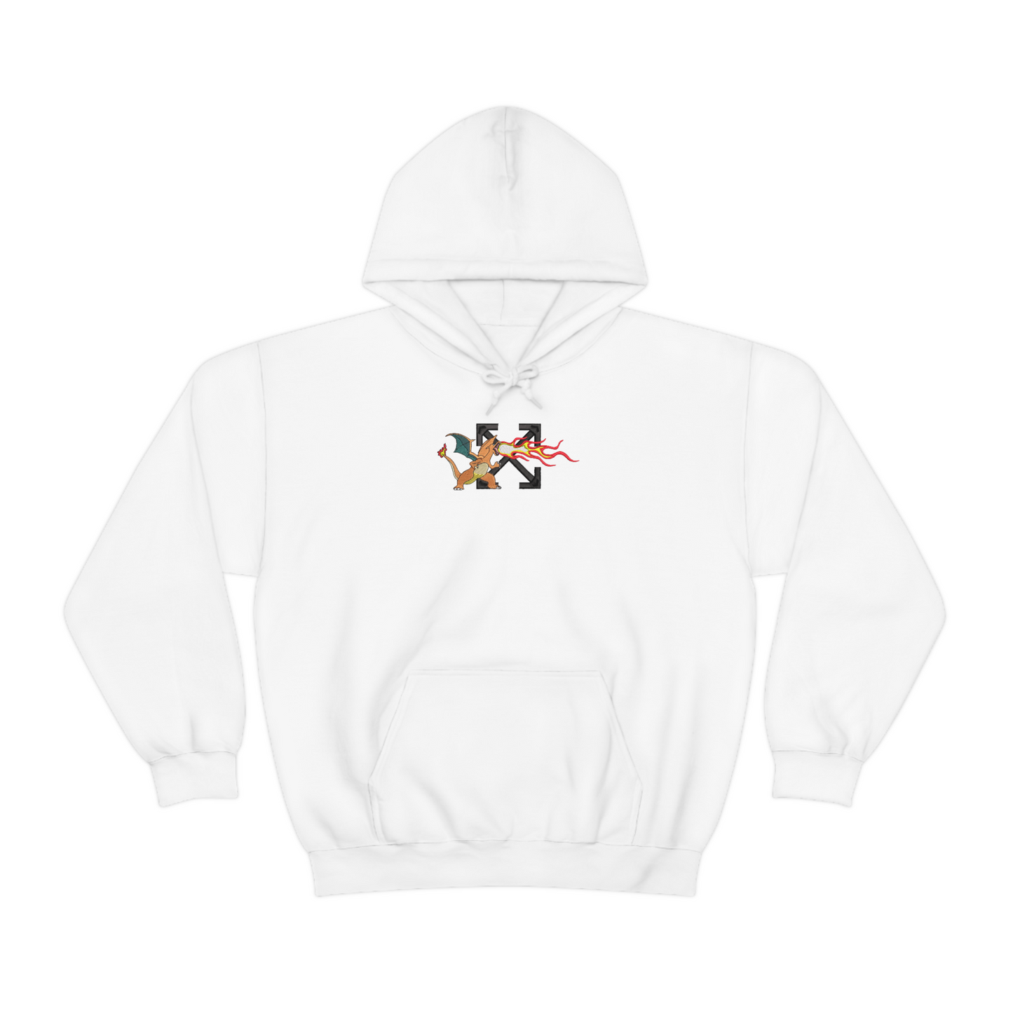 Custom Off White Charizard Hoodie