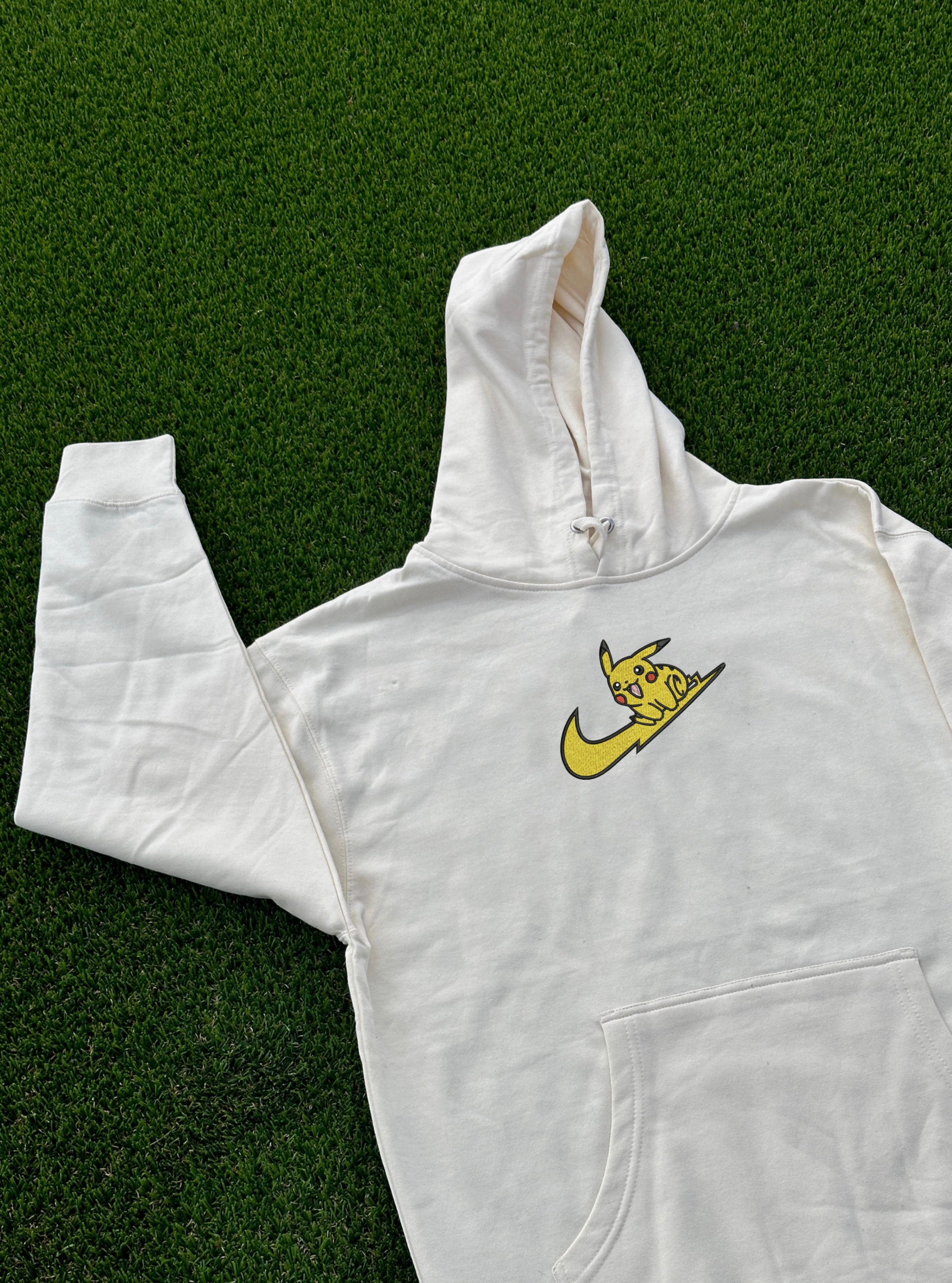 Custom Pikachu Swoosh Hoodie