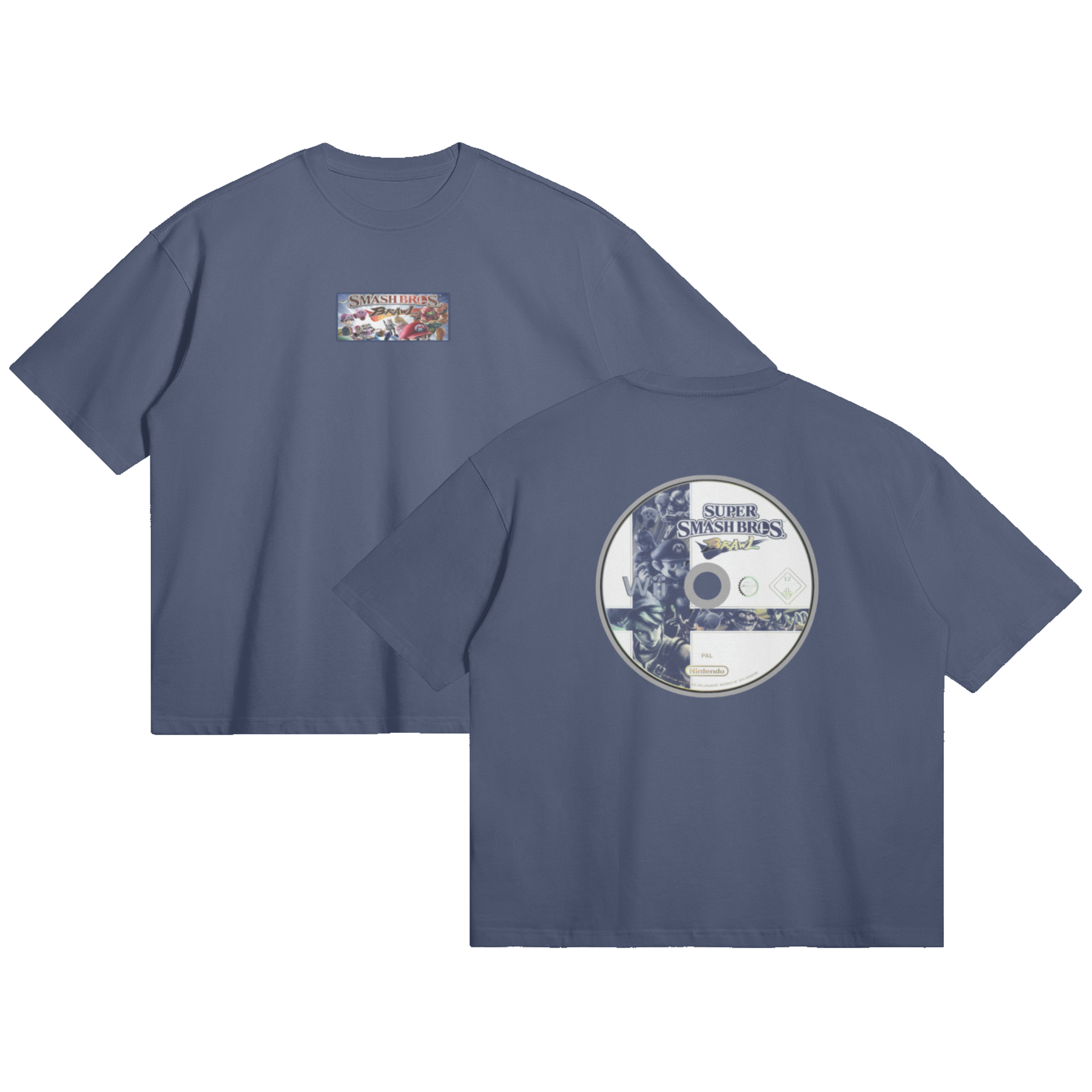 BRAWL BOX LOGO+ DISC TEE