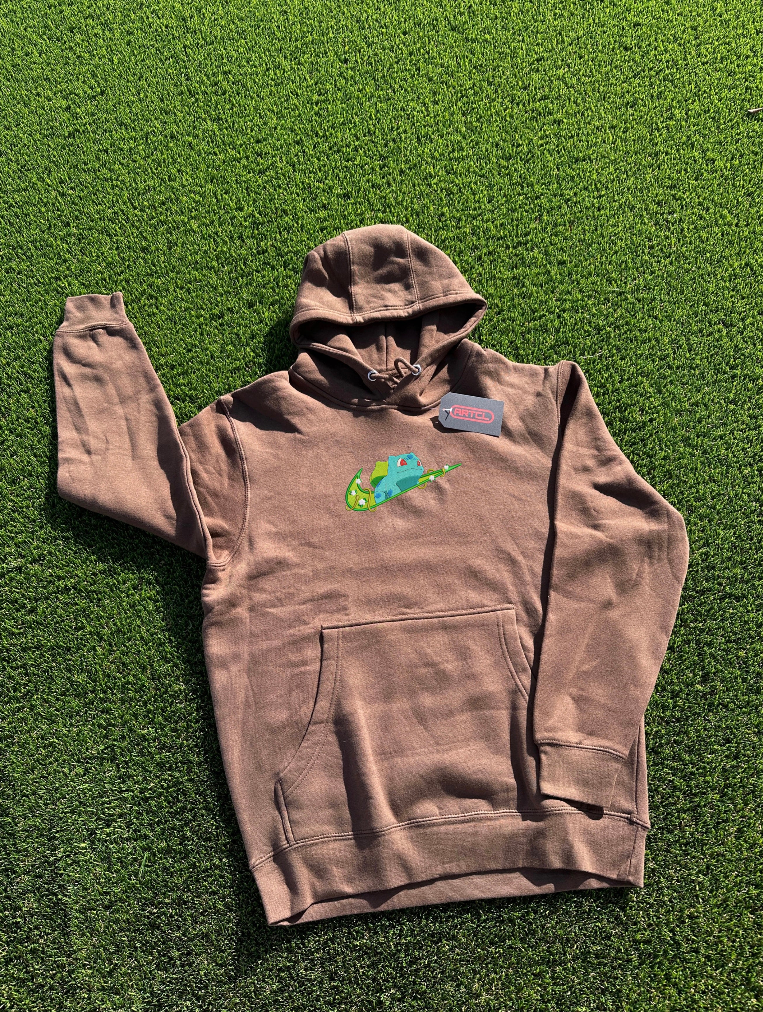 Custom Bulbasaur Swoosh Hoodie
