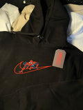 Custom Spiderman Swoosh Hoodie