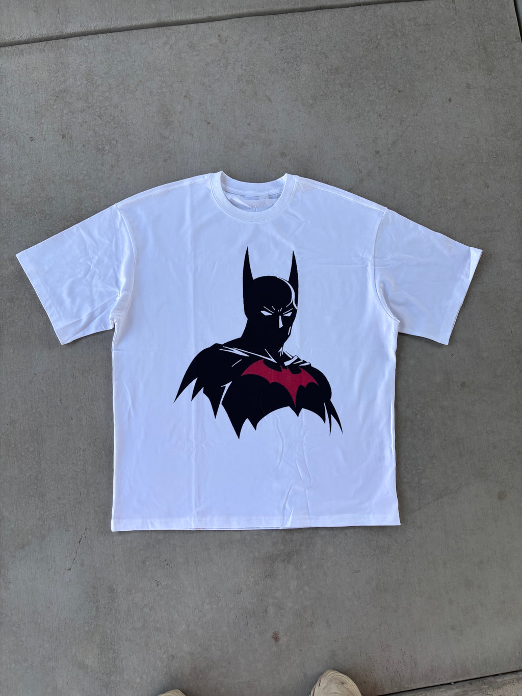 BATMAN BEYOND COWL MAX PRINT TEE