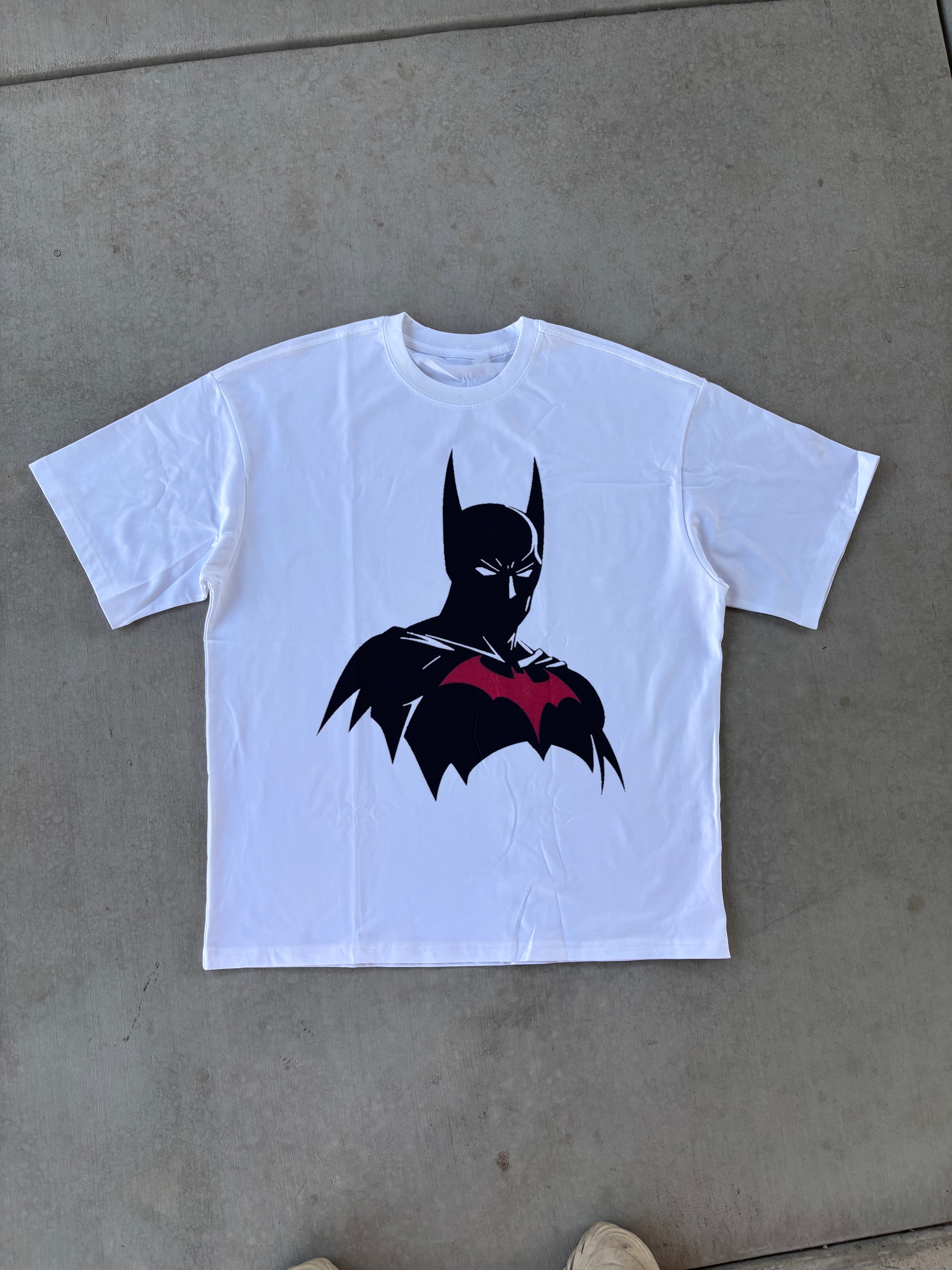 BATMAN BEYOND COWL MAX PRINT TEE