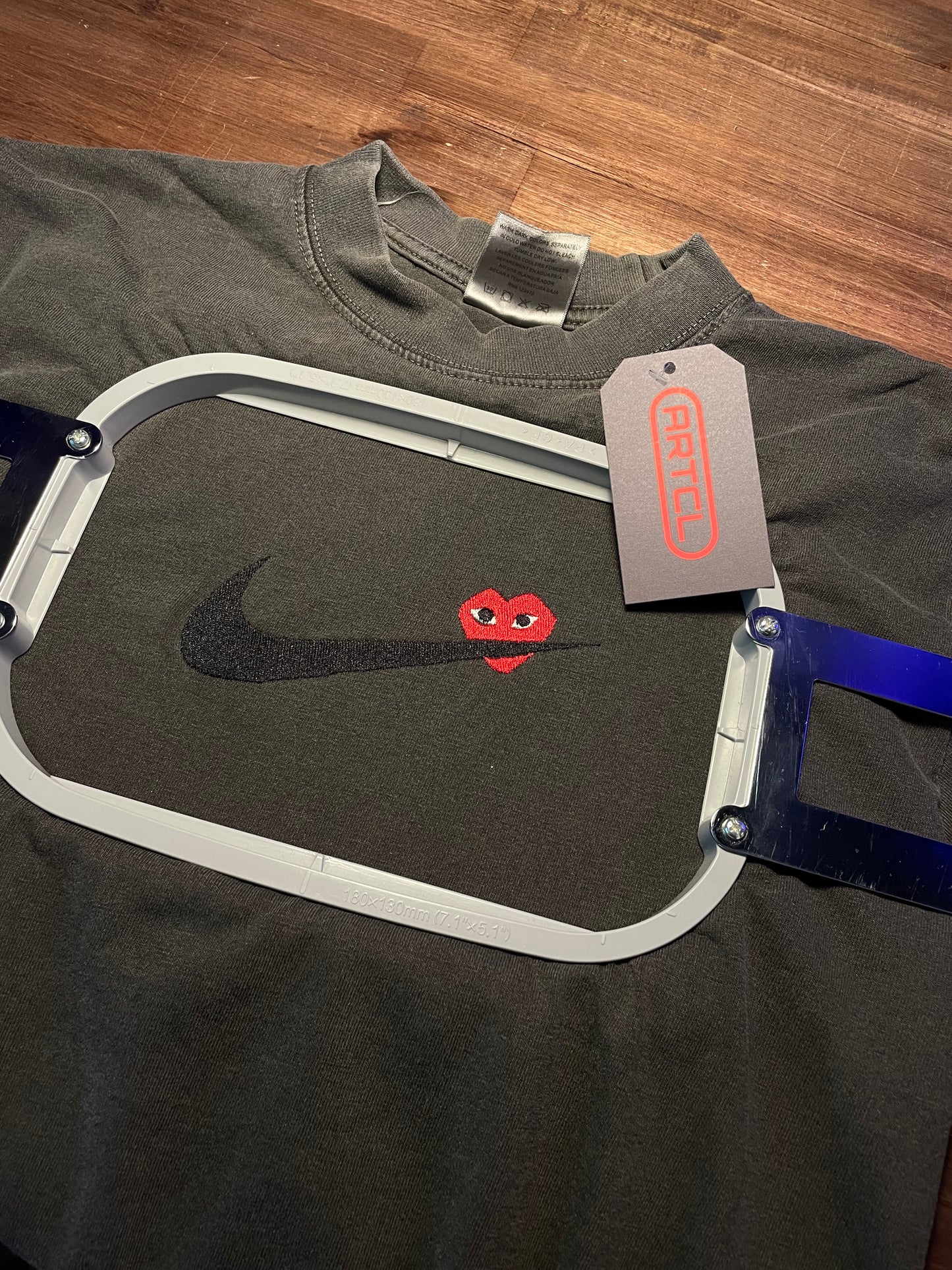 Custom Swoosh CDG Tee