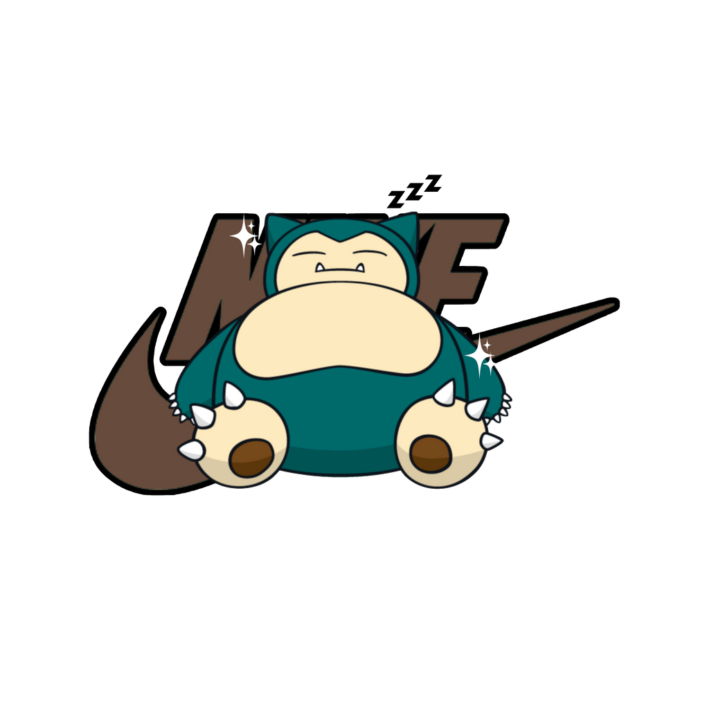 Custom Nike Snorlax Crewneck