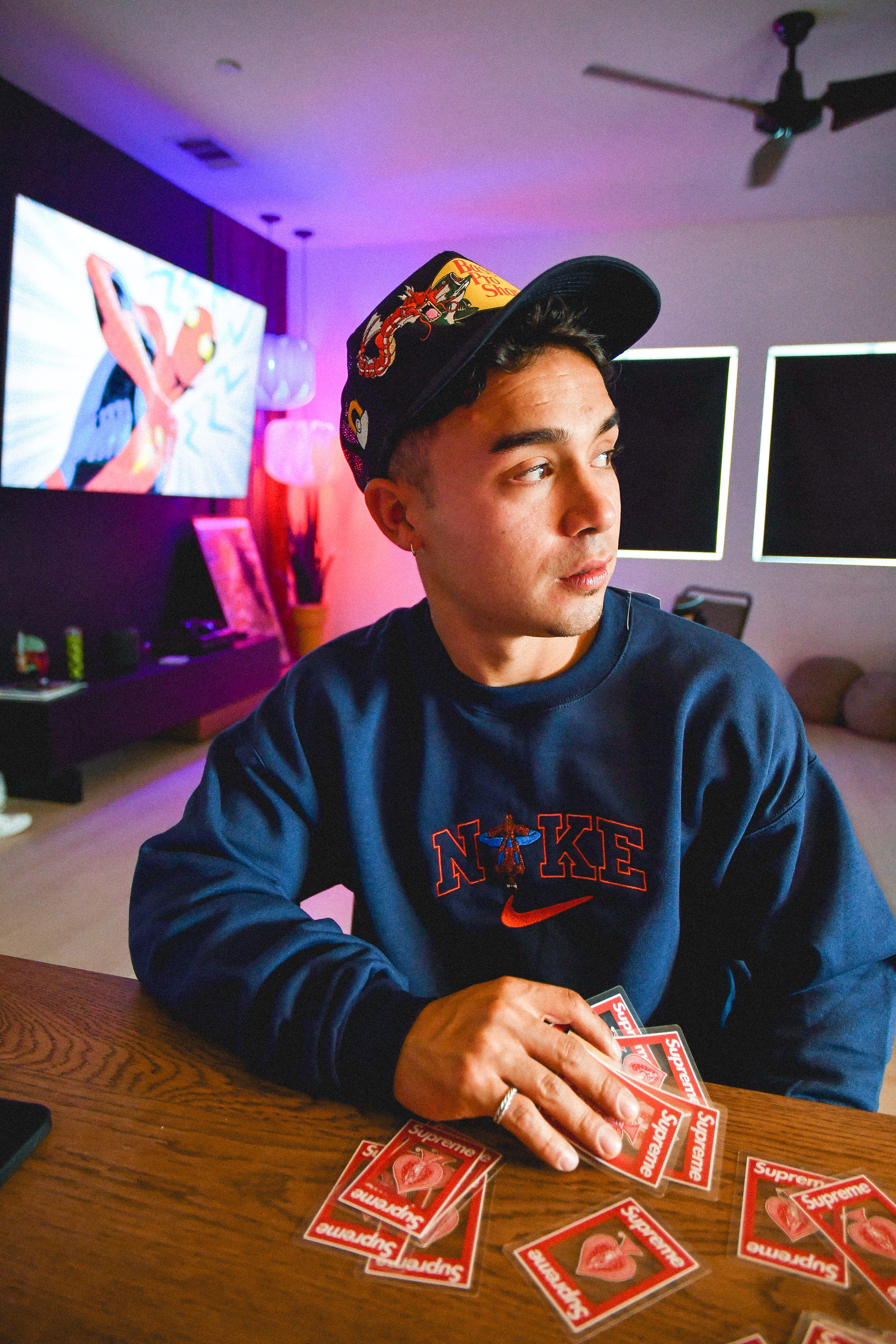 Custom Spider-man Crewneck