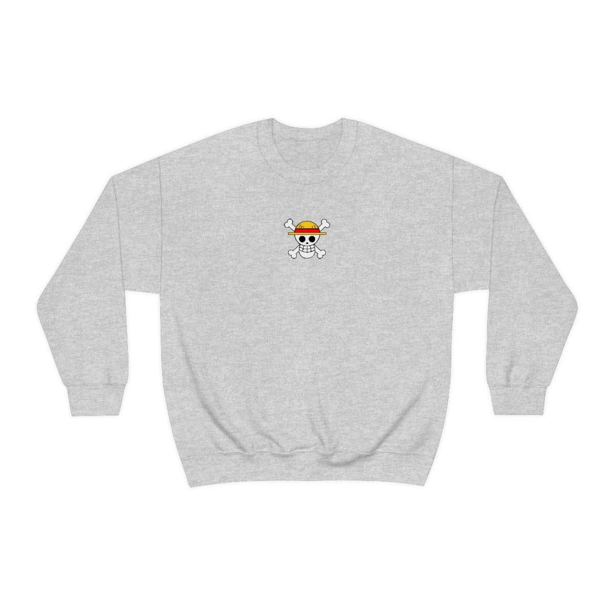 Custom One Piece Skull Crewneck