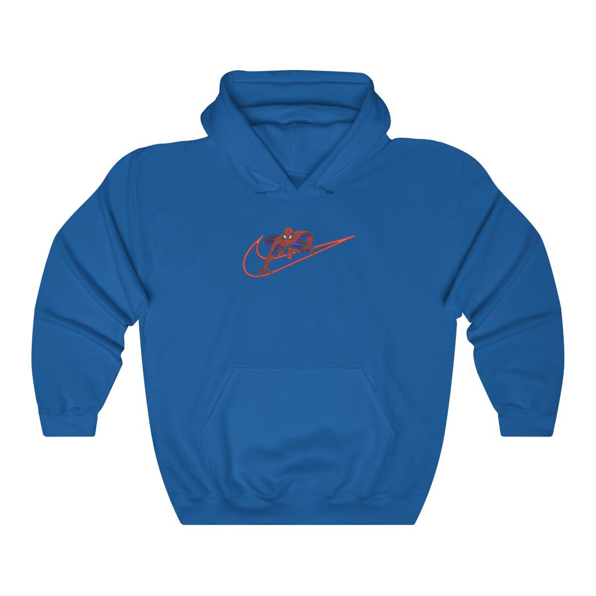 Custom Spiderman Swoosh Hoodie