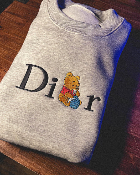 Custom Dior Bear Crewneck