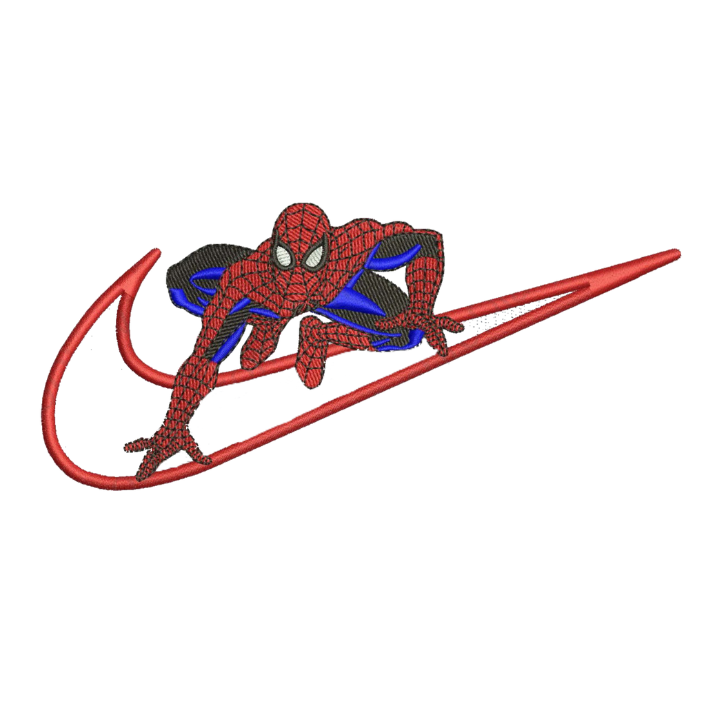 Custom Spiderman Swoosh Hoodie
