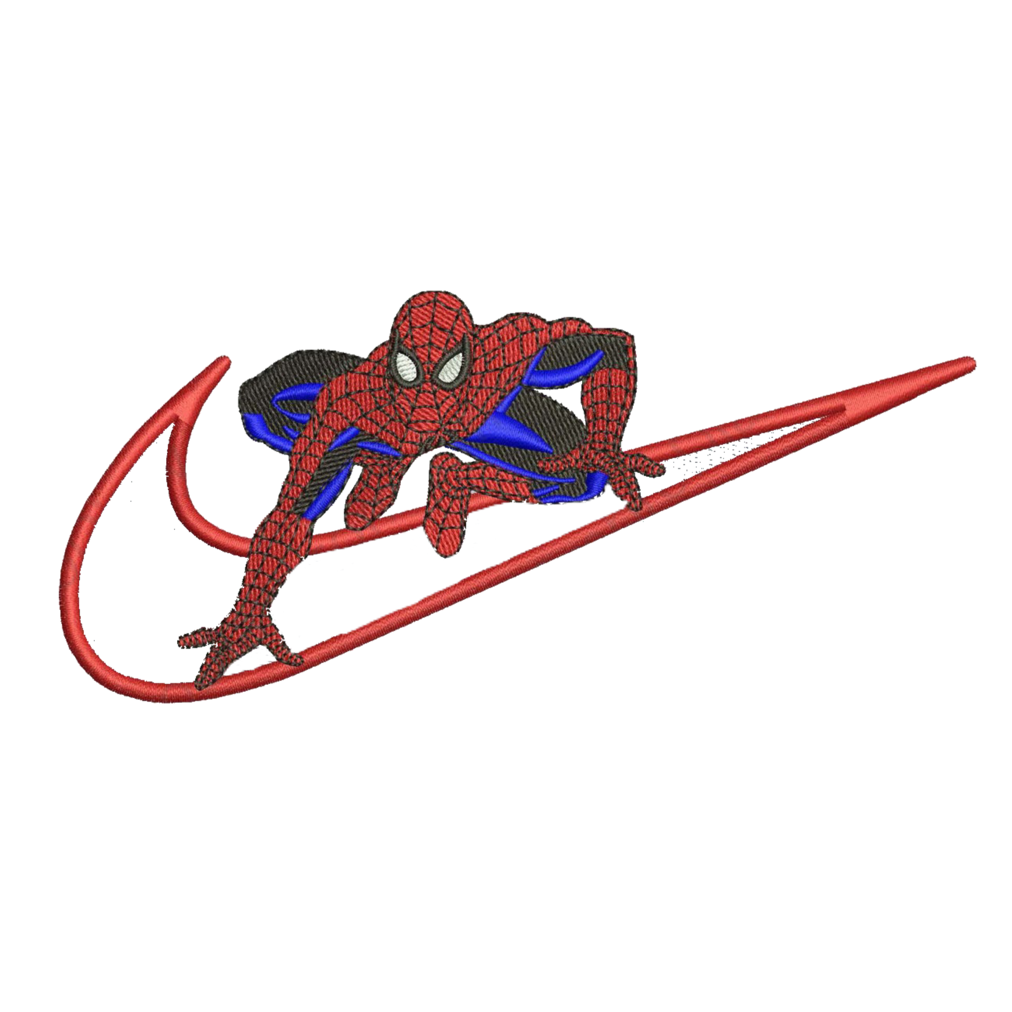 Custom Spiderman Swoosh Hoodie